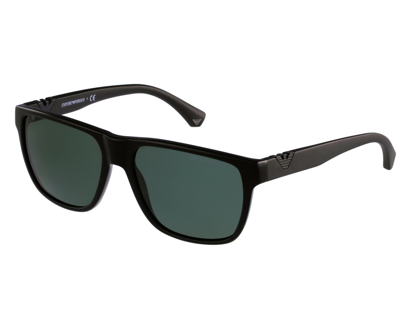 Emporio Armani EA-4035 5017/71 58-17 Black Black front view