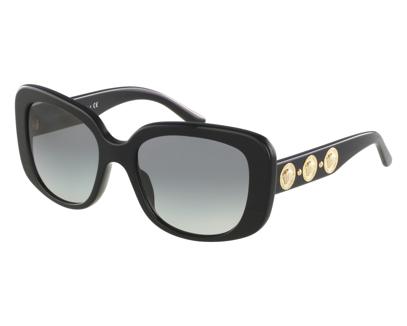 Versace VE-4284 GB1/11 - Black Gold front view