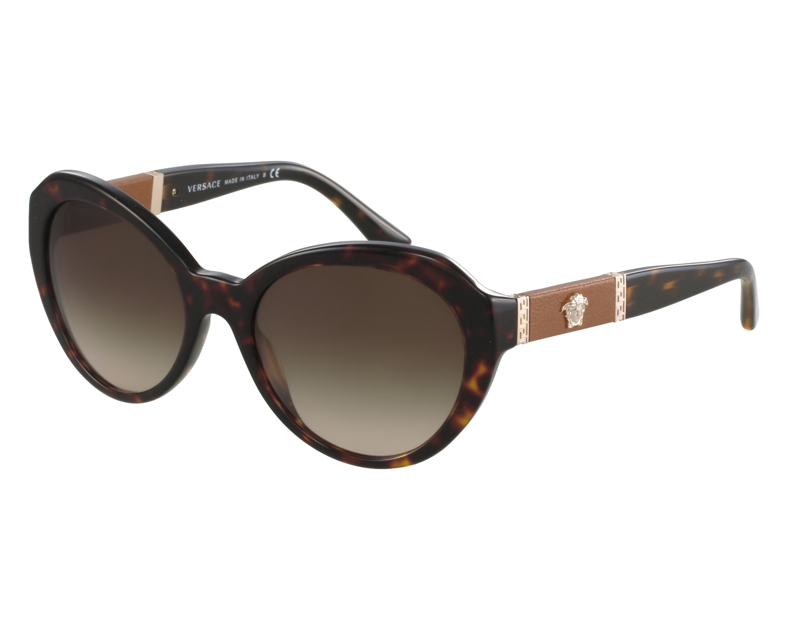 Versace Womens VE4306Q Havana//Havana//Brown Gradient
