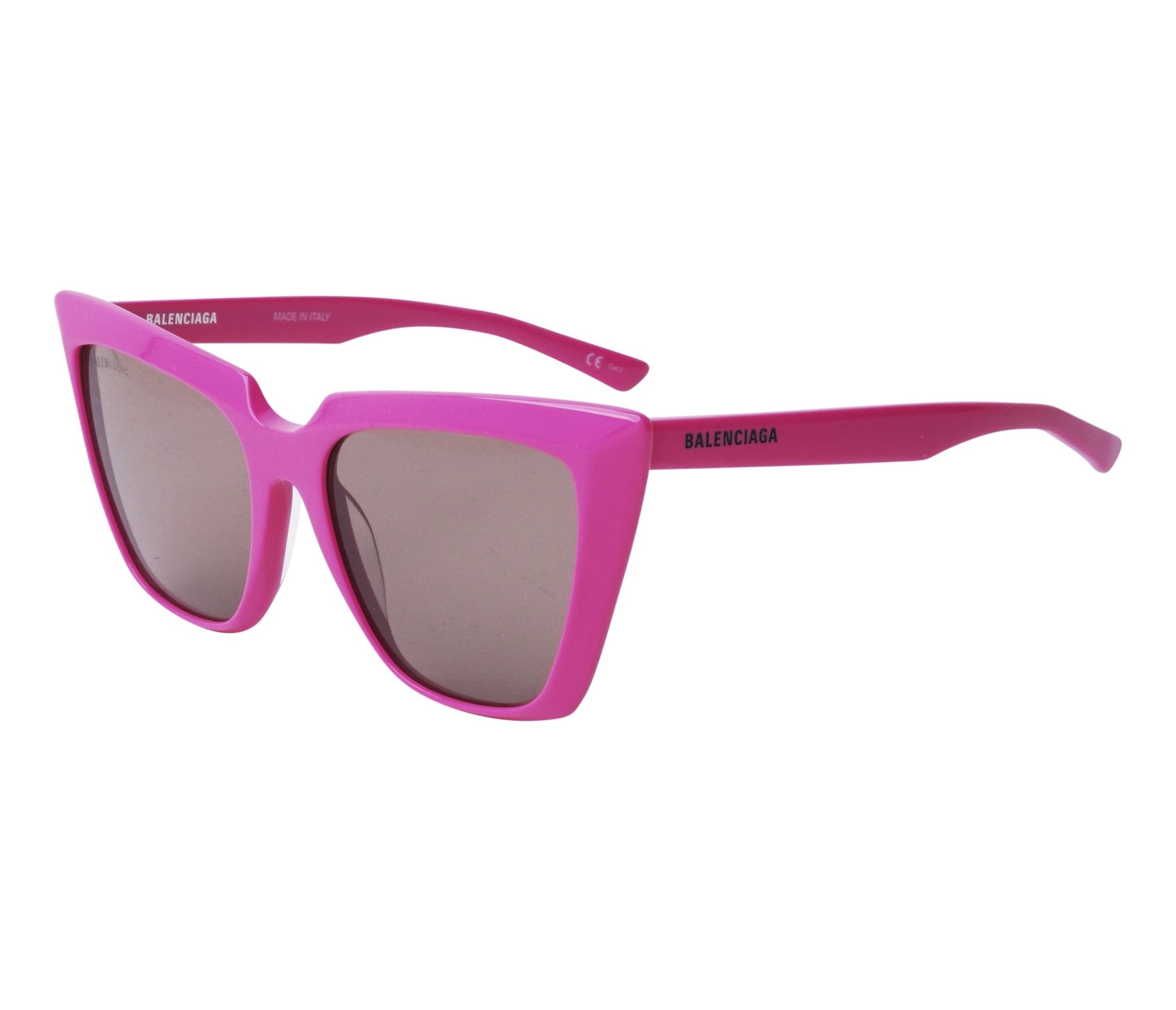Balenciaga sunglasses BB0046S 005 55 18 Fuchsia - 