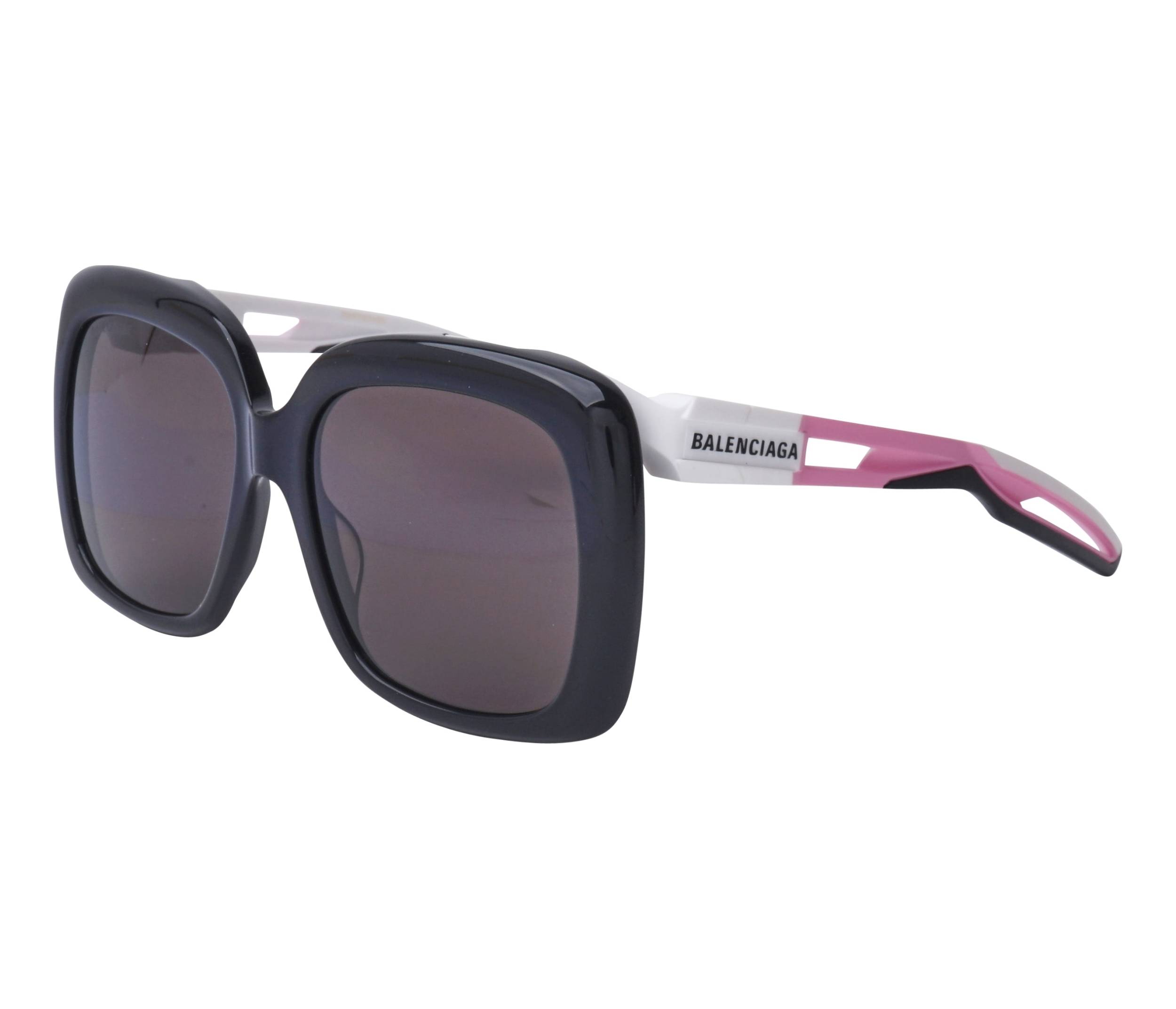 Balenciaga sunglasses BB-0054-SA 005 57 17 BlackPink - 
