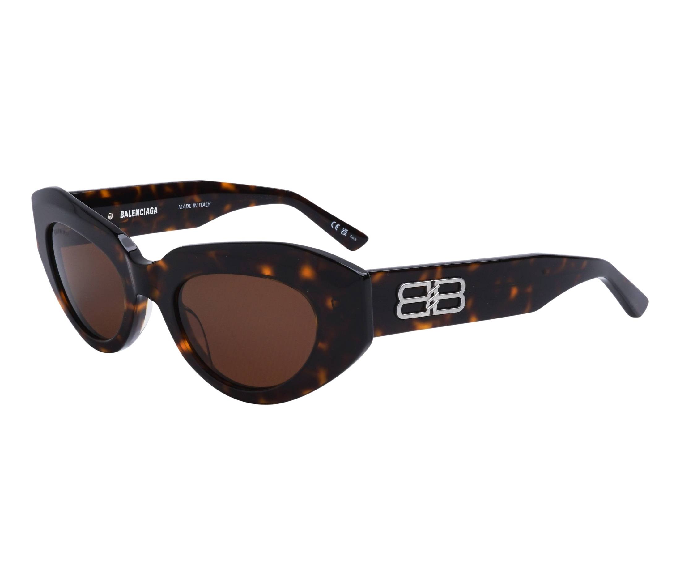 Balenciaga sunglasses BB0236S 002 52 22 Havana - 27000 - 29667