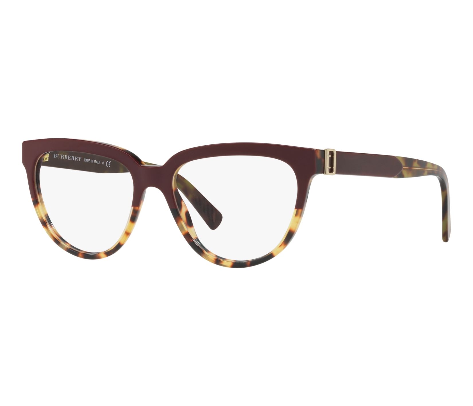 Burberry eyeglasses BE-2268 3682 53 16 BordeauxHavana - 