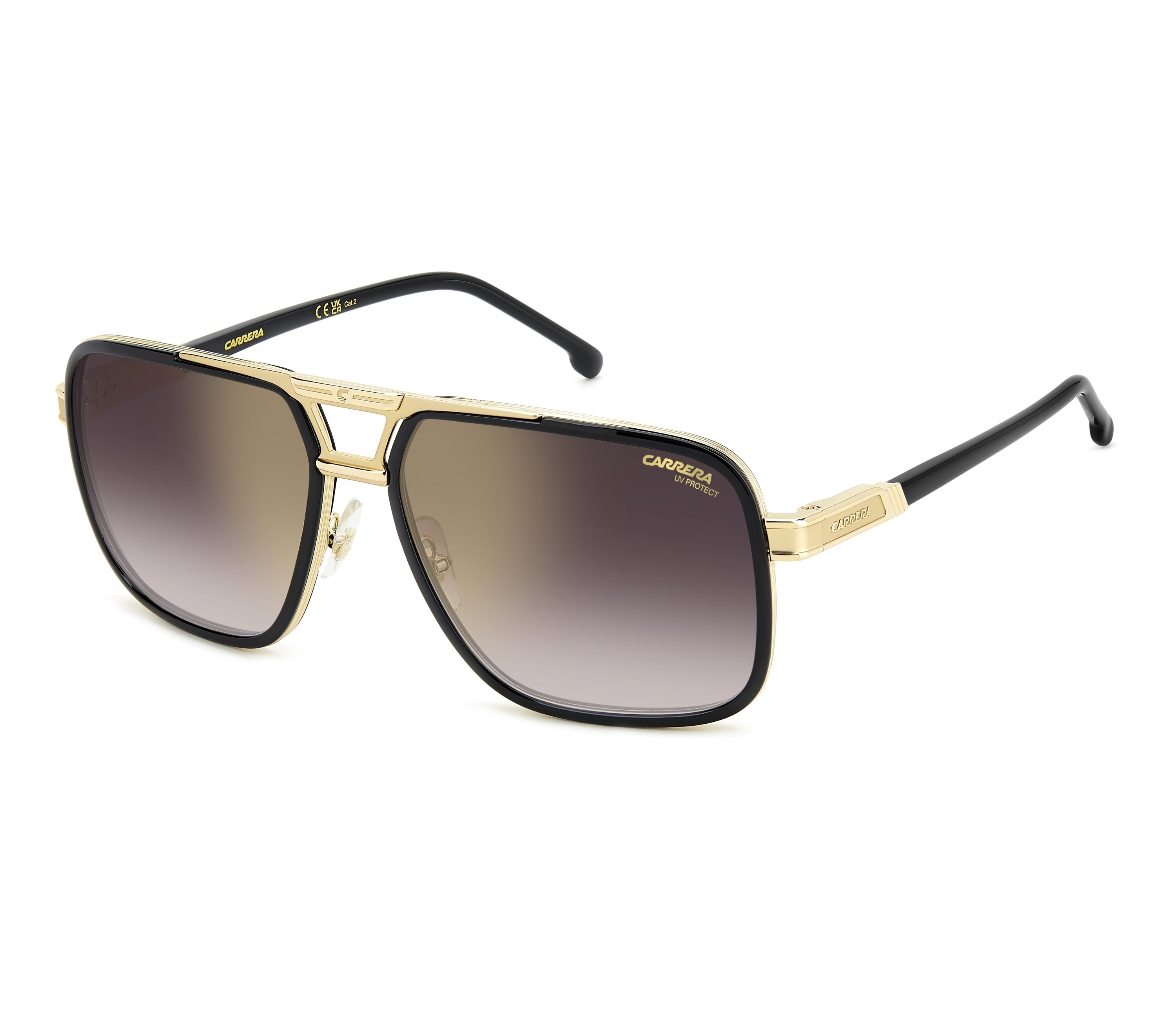 Carrera sunglasses CARRERA-1071-S LGD/YK 61 16 BurgundyBlack - 
