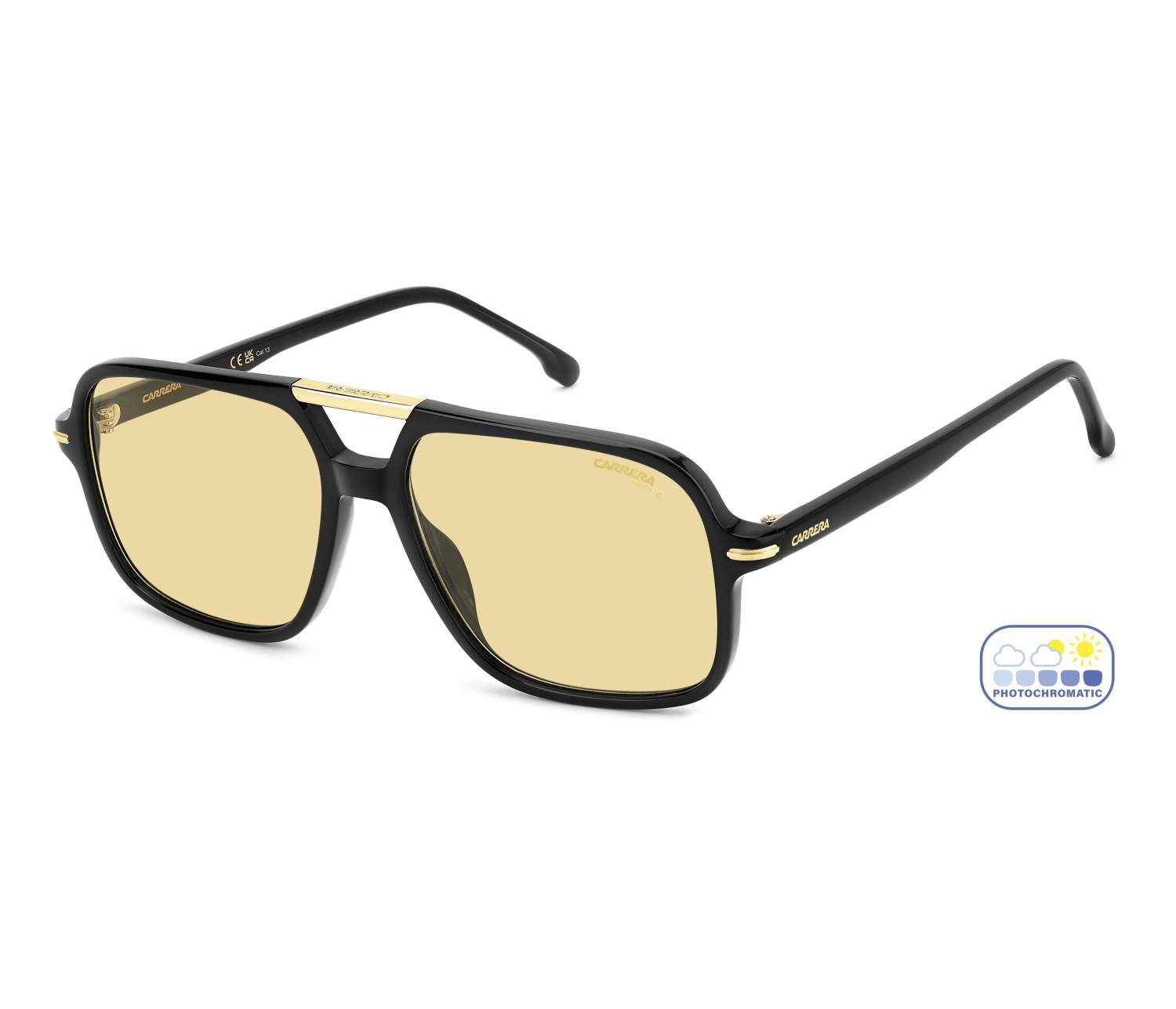 Carrera sunglasses CARRERA-350-S 71C/UK 58 16 Black Yellow - 8833 - 14917