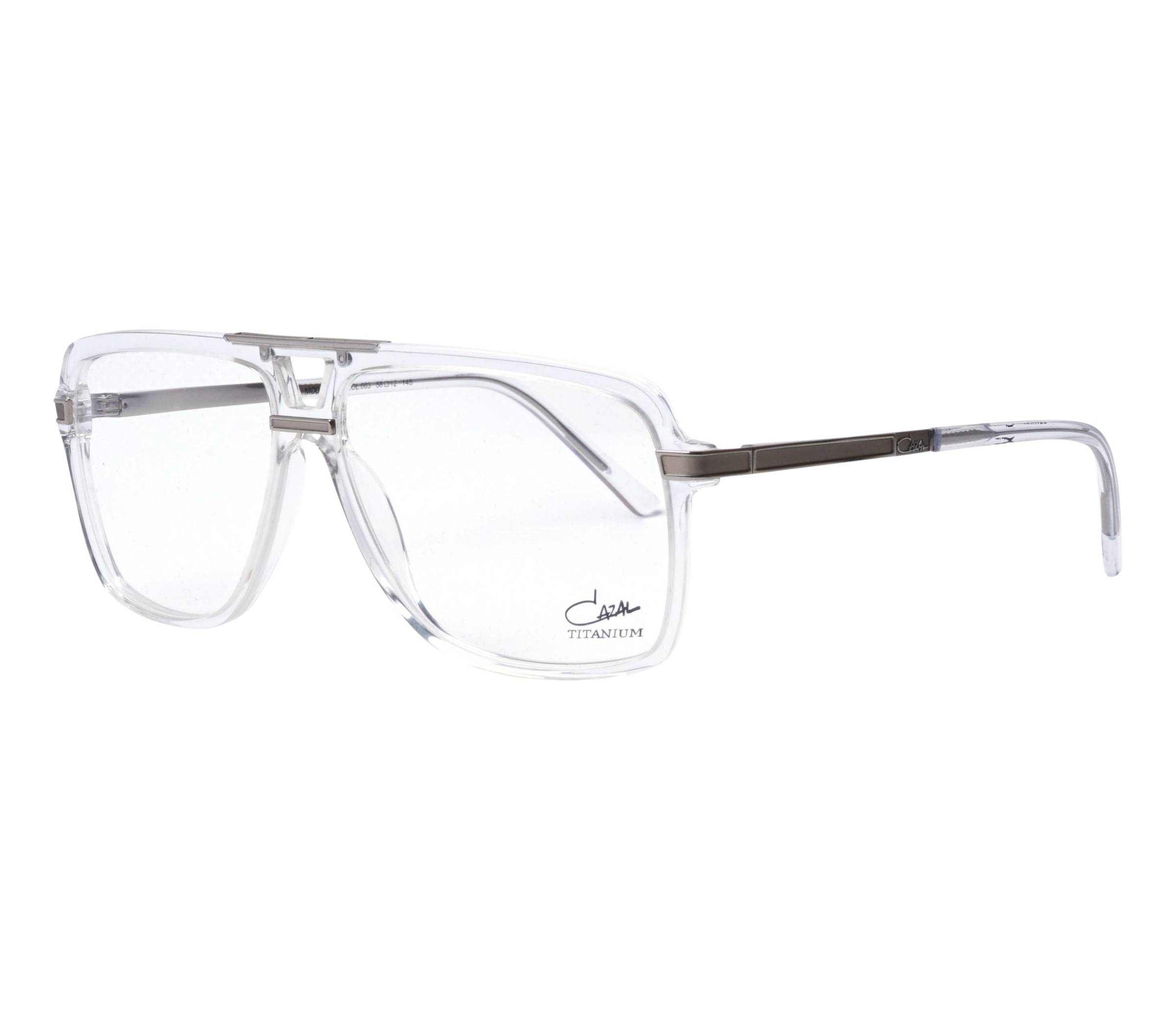 Cazal eyeglasses 6018 003 58 12 CrystalRuthenium - 