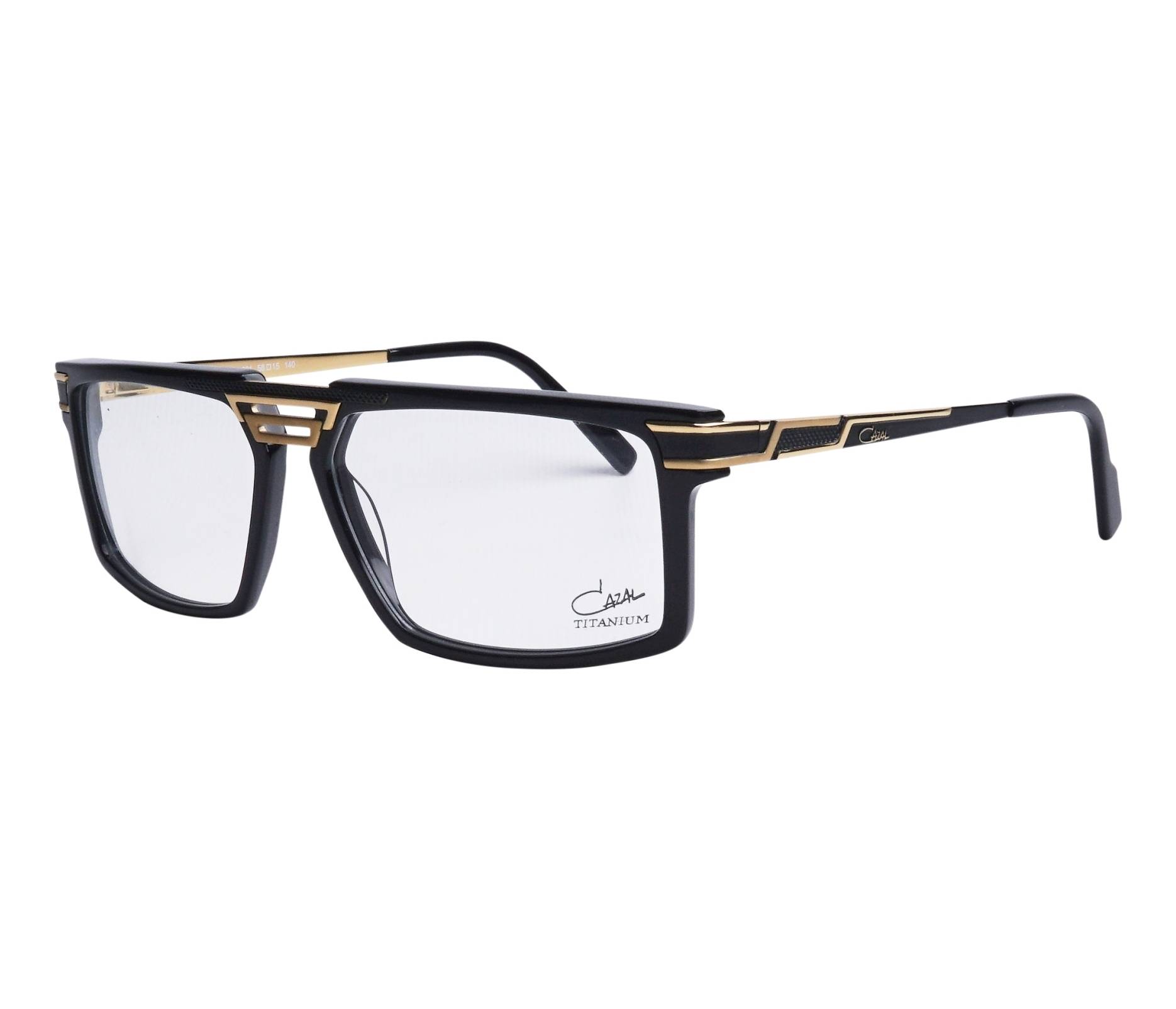 Cazal eyeglasses 6031 001 58 15 Black Gold - 24000 - 29167