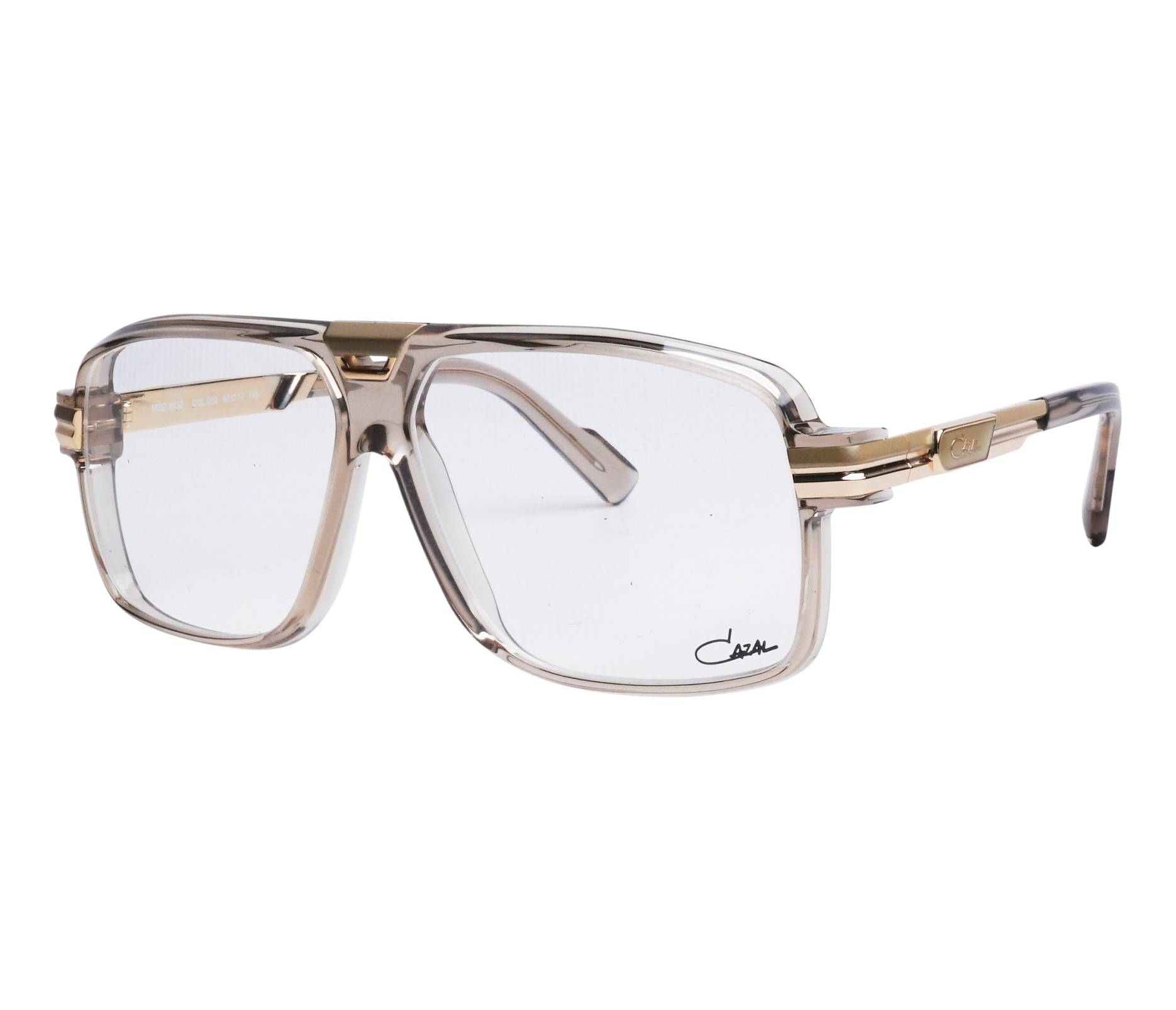 Cazal eyeglasses 6032 002 60 11 CrystalGold - 