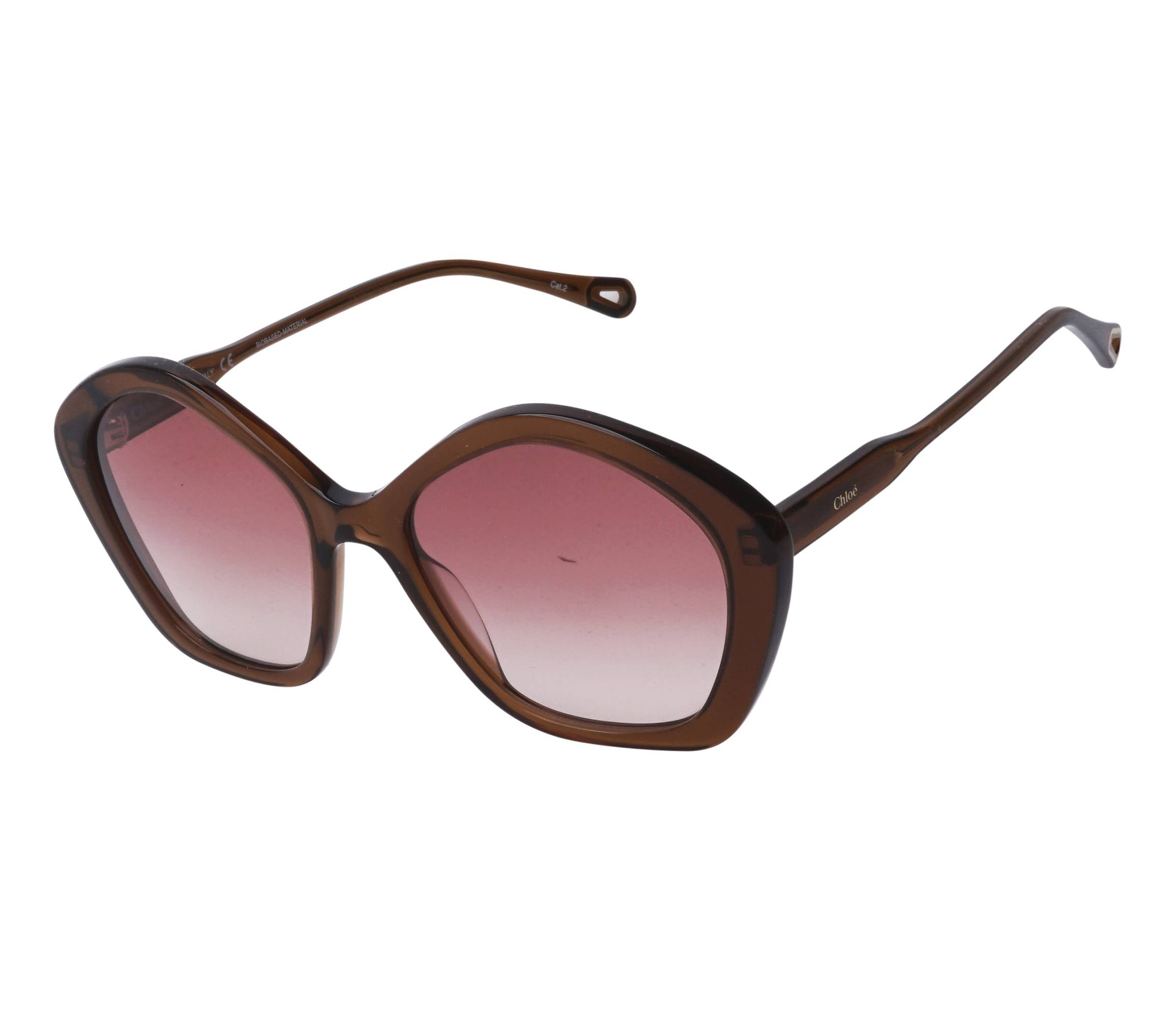 Chloe sunglasses CH0082S 002 57 19 Brown - 