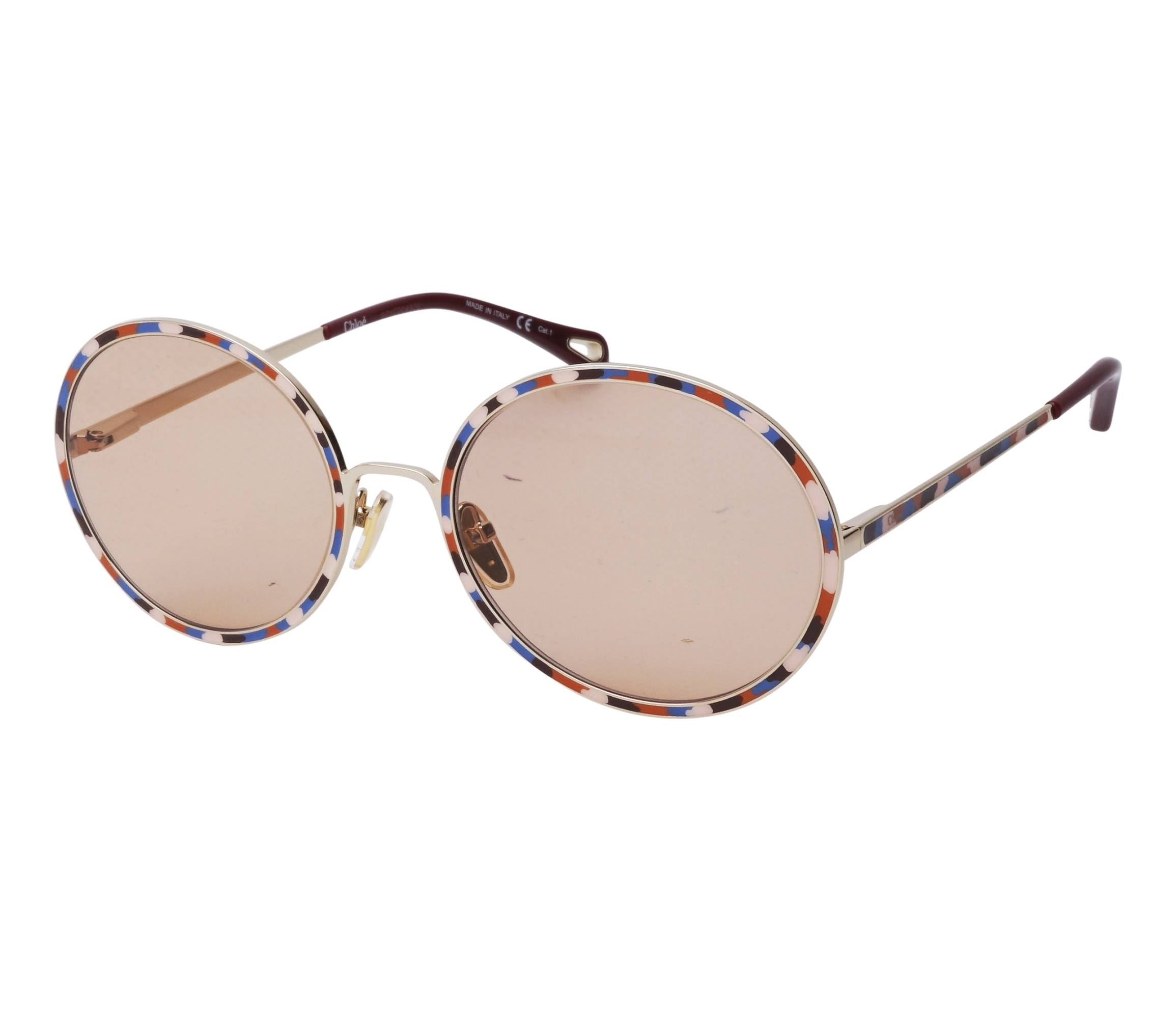 Chloe sunglasses CH0100S 002 60 21 Gold - 