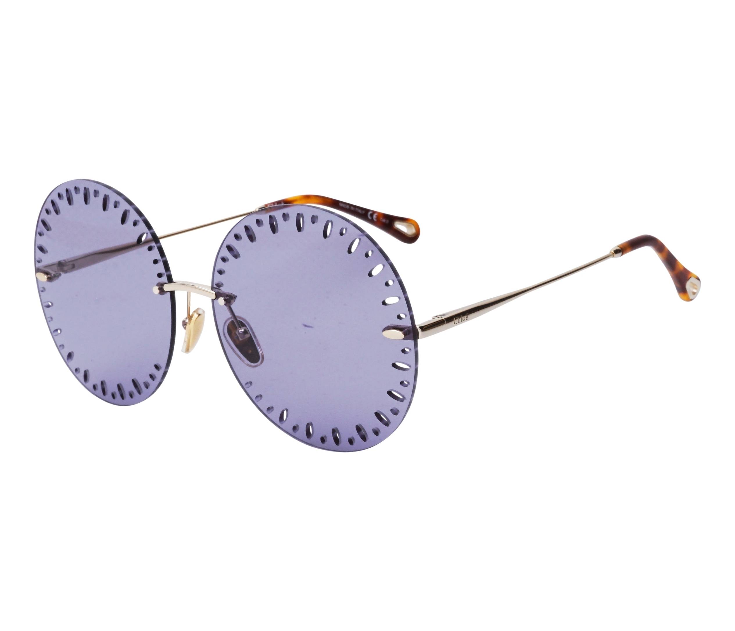 Chloe sunglasses CH0110S 001 63 15 Gold - 