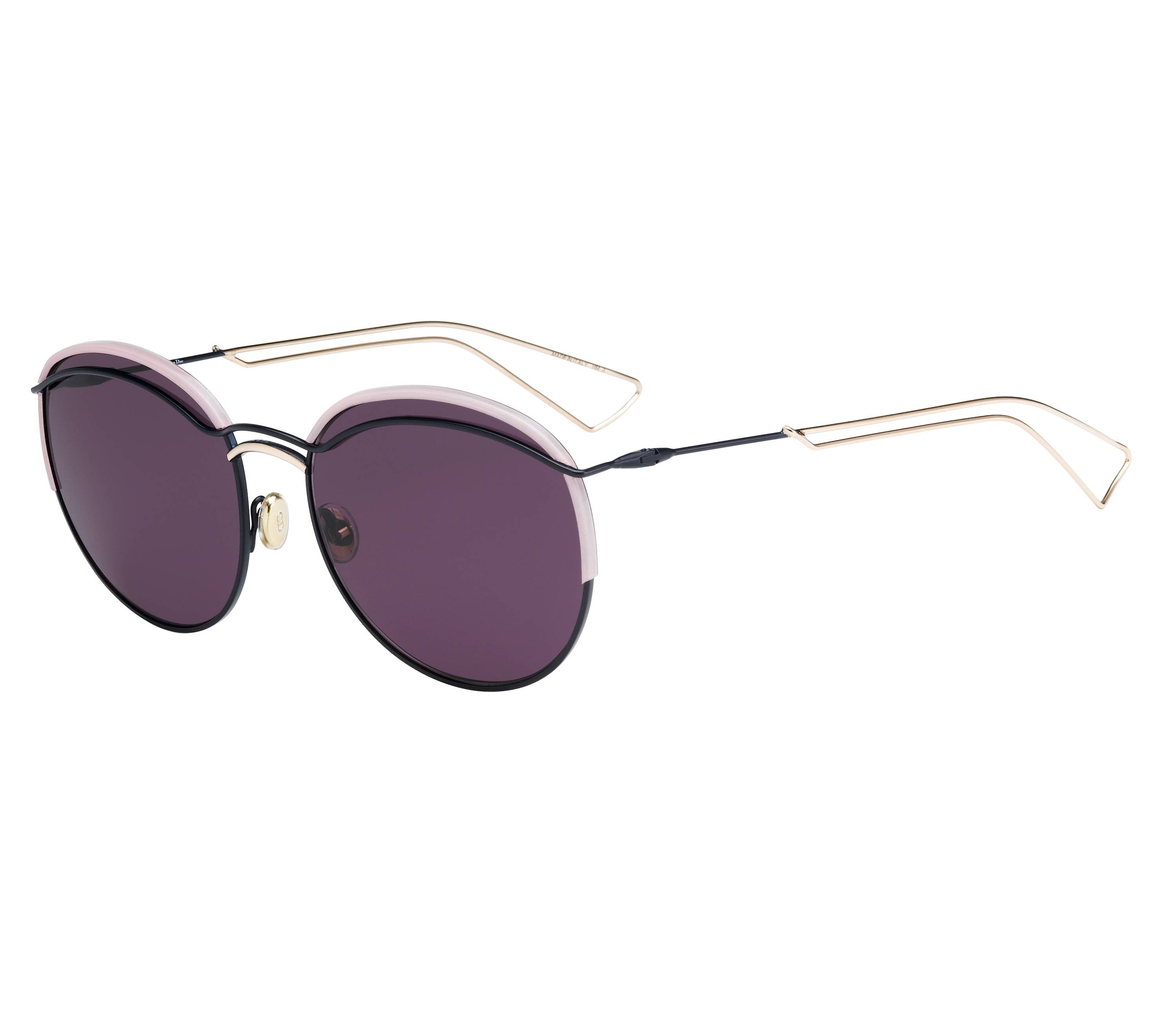 Christian Dior sunglasses DiorRound 030C6 57 18 BluePink - 