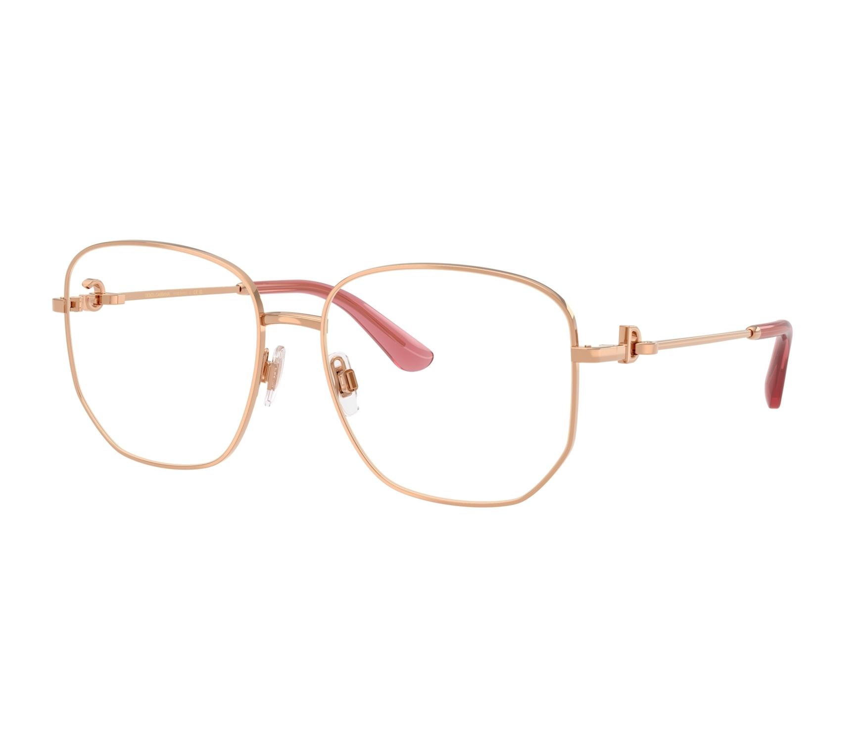 Dolce & Gabbana eyeglasses DG1356 1298 55 16 Gold - 