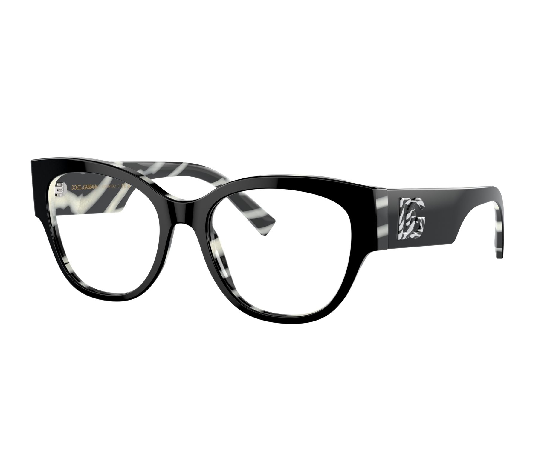 Dolce & Gabbana eyeglasses DG3377 3372 53 18 Black - 