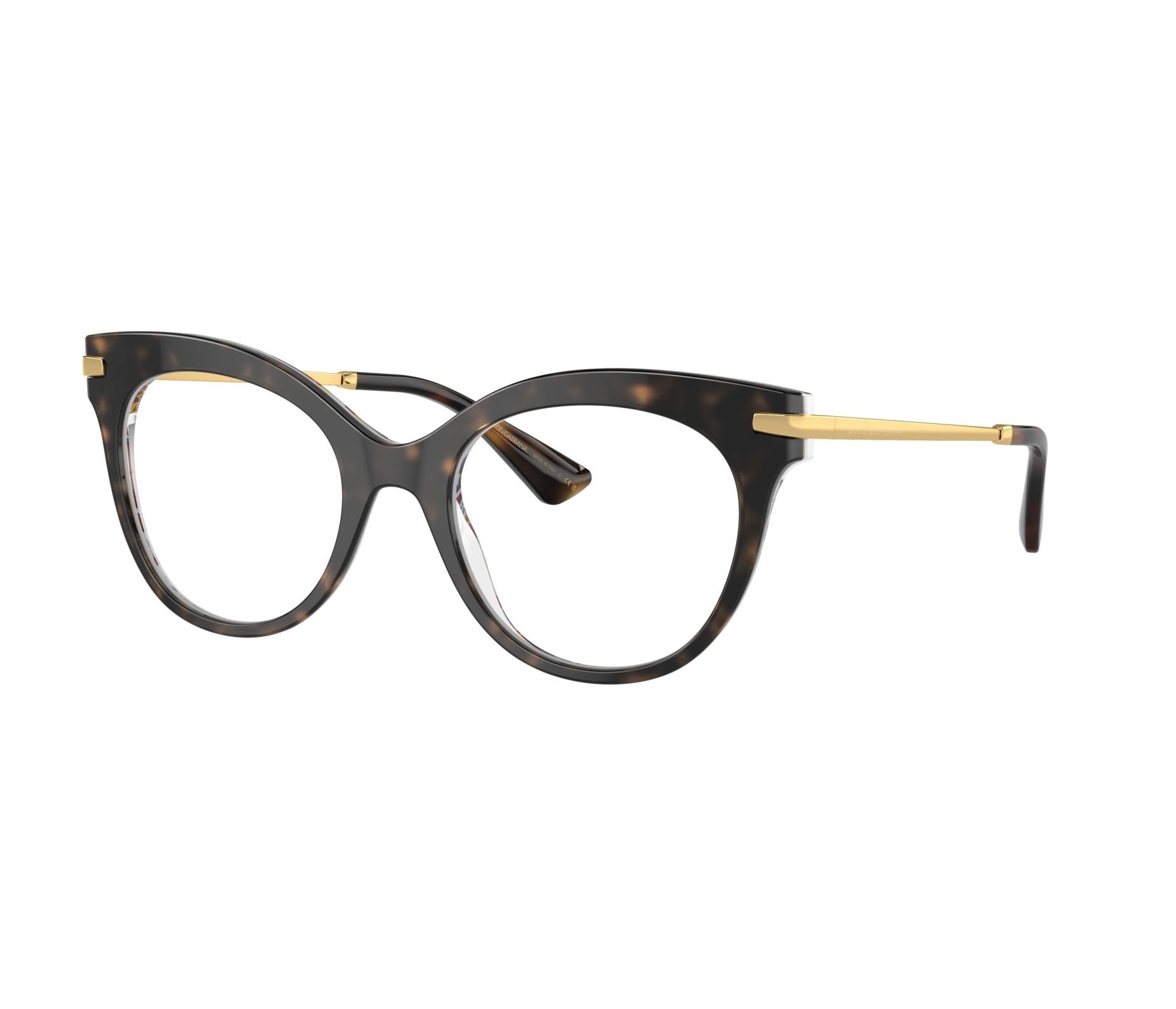 Dolce & Gabbana eyeglasses DG3392 3217 52 20 Havana - 
