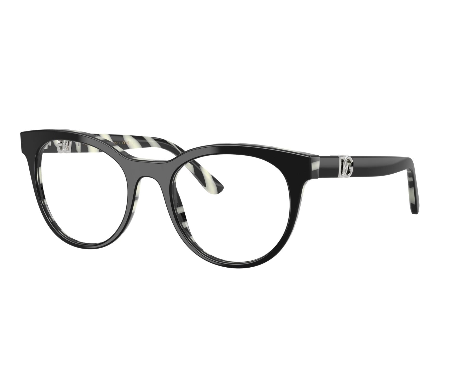 Dolce & Gabbana eyeglasses DG3399 3372 52 20 Black - 