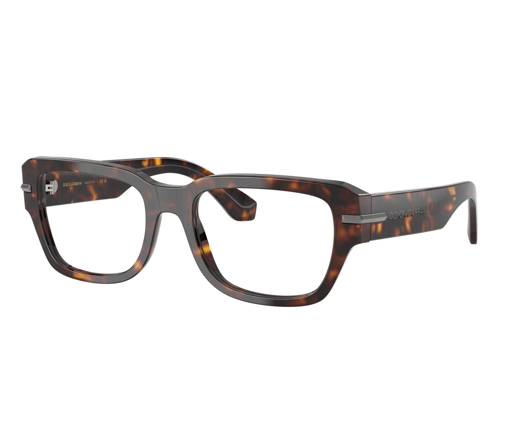 Dolce & Gabbana eyeglasses DG3408 502 54 19 Havana - 