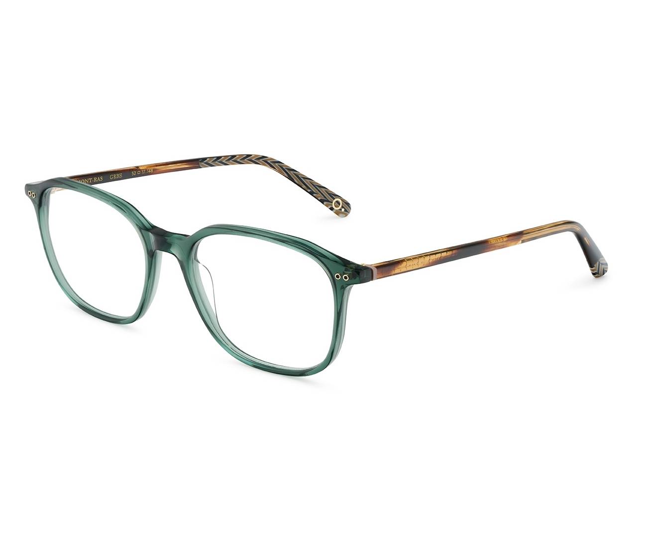 Etnia Barcelona eyeglasses MONT RAS GRBE 52 17 GreenBrown - 