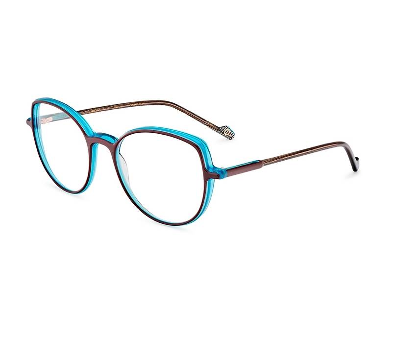 Etnia Barcelona eyeglasses ULTRALIGHT 4 BXTQ 52 17 BordeauxTurquoise - 