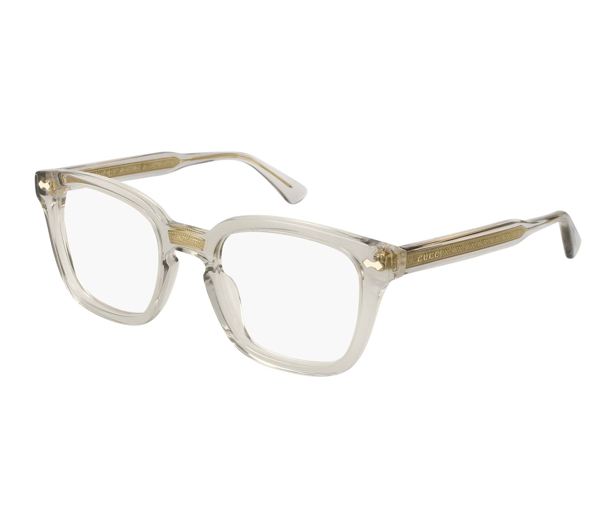 Gucci eyeglasses GG0184O 005 50 21 Grey - 