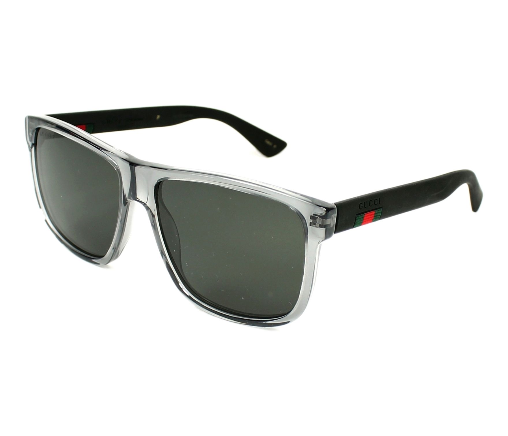 Gucci sunglasses GG-0010-S 004 58 16 GreyBlack - 