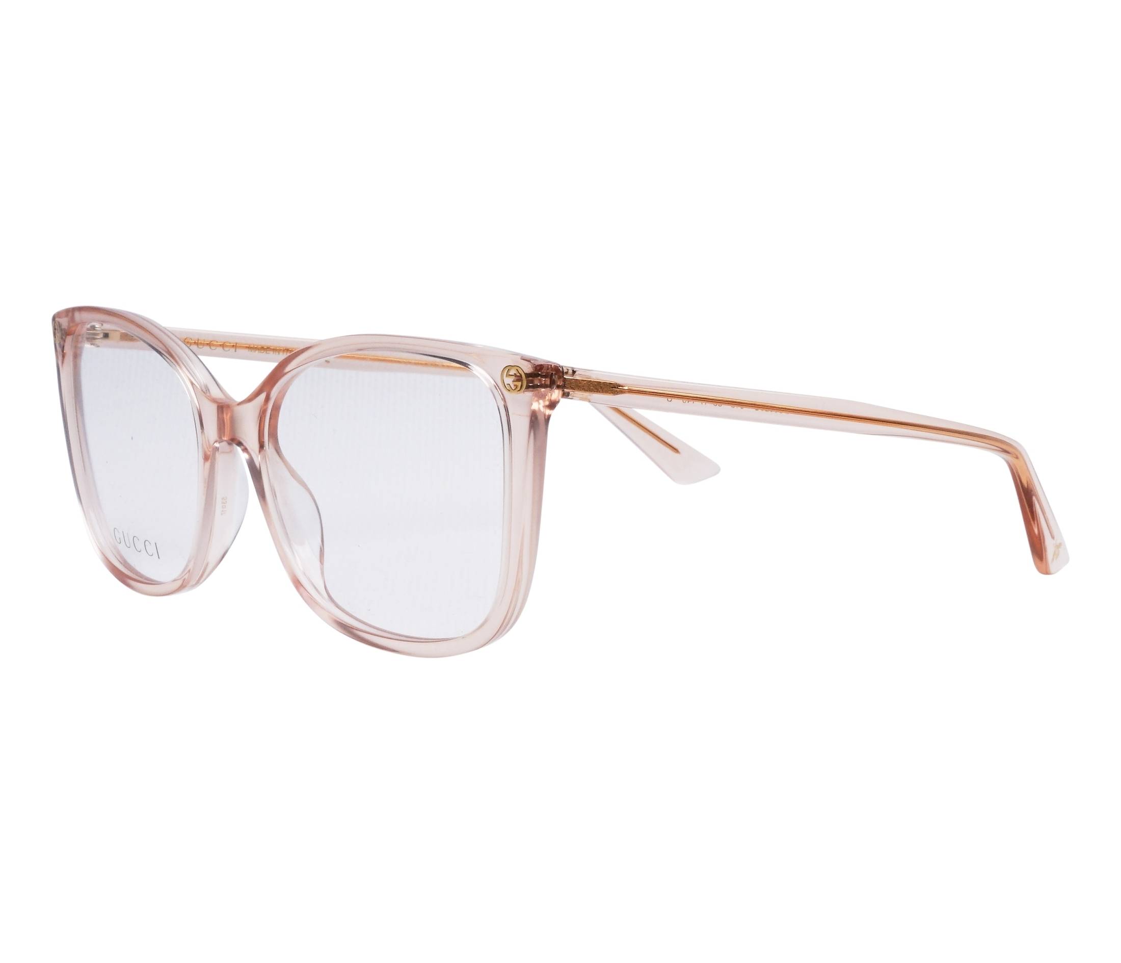 Gucci eyeglasses GG0026O 013 53 17 Nude - 