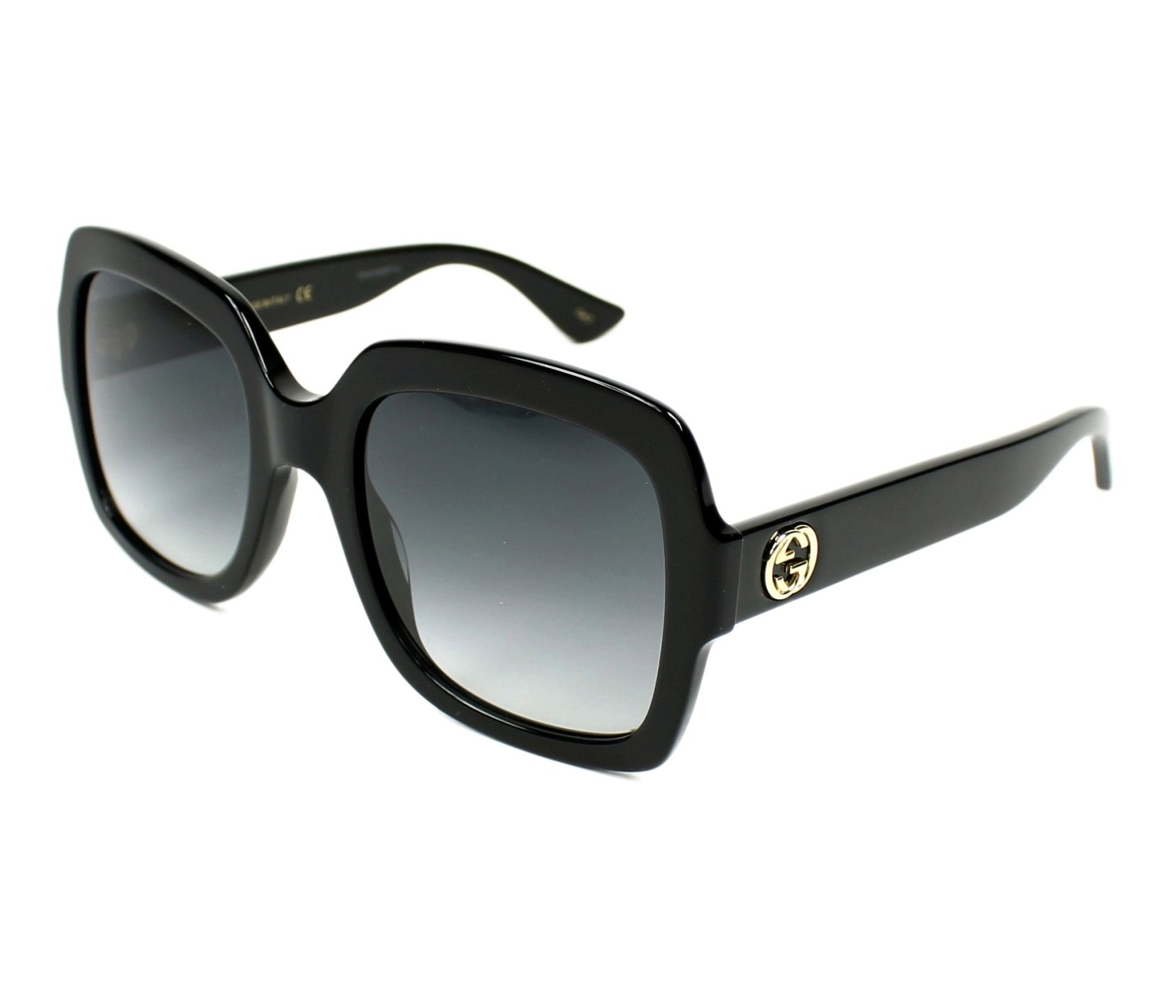 Gucci sunglasses GG-0036-S-N 001 54 22 Black - 