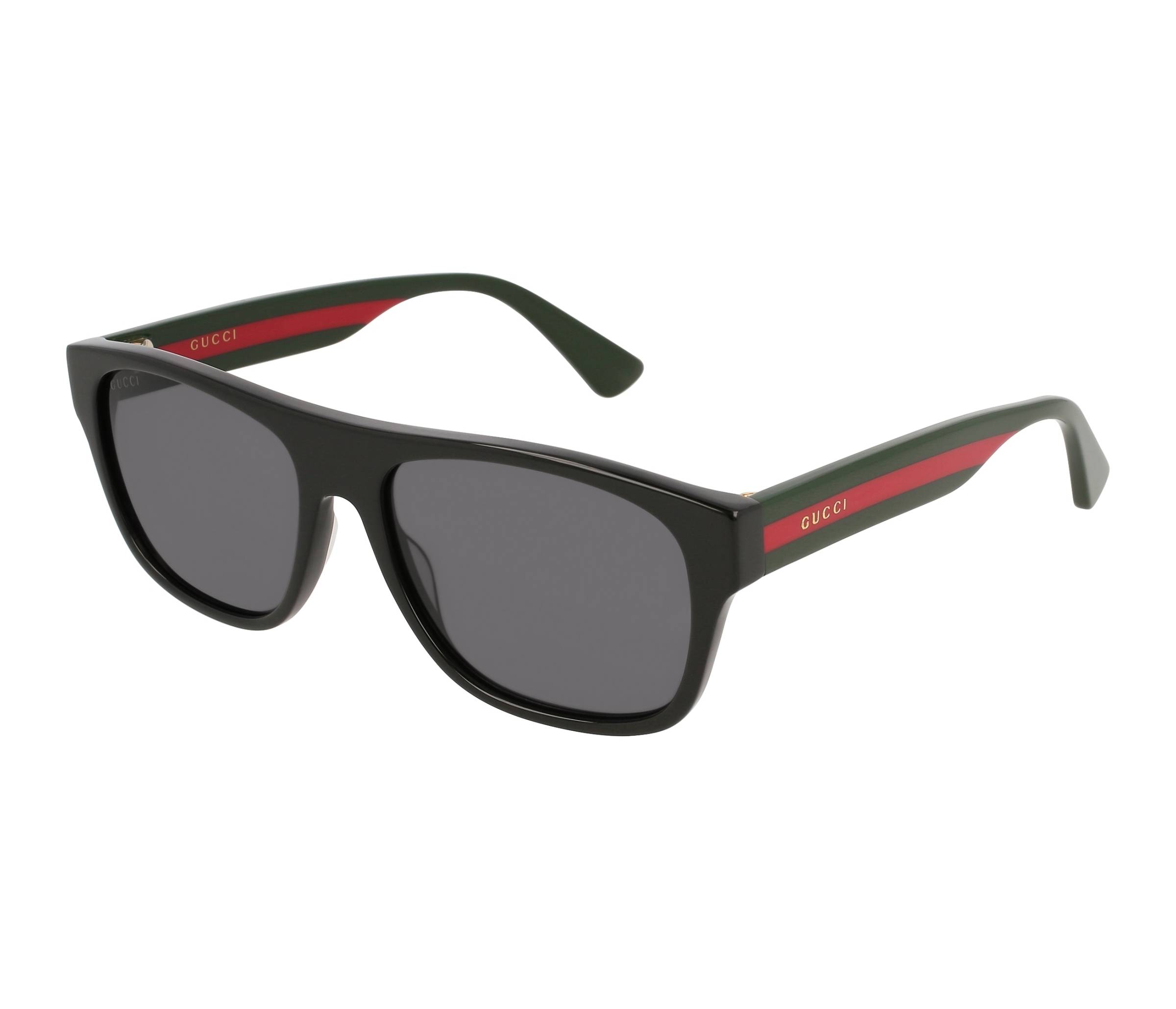 Gucci sunglasses GG0341S 001 56 17 Black - 