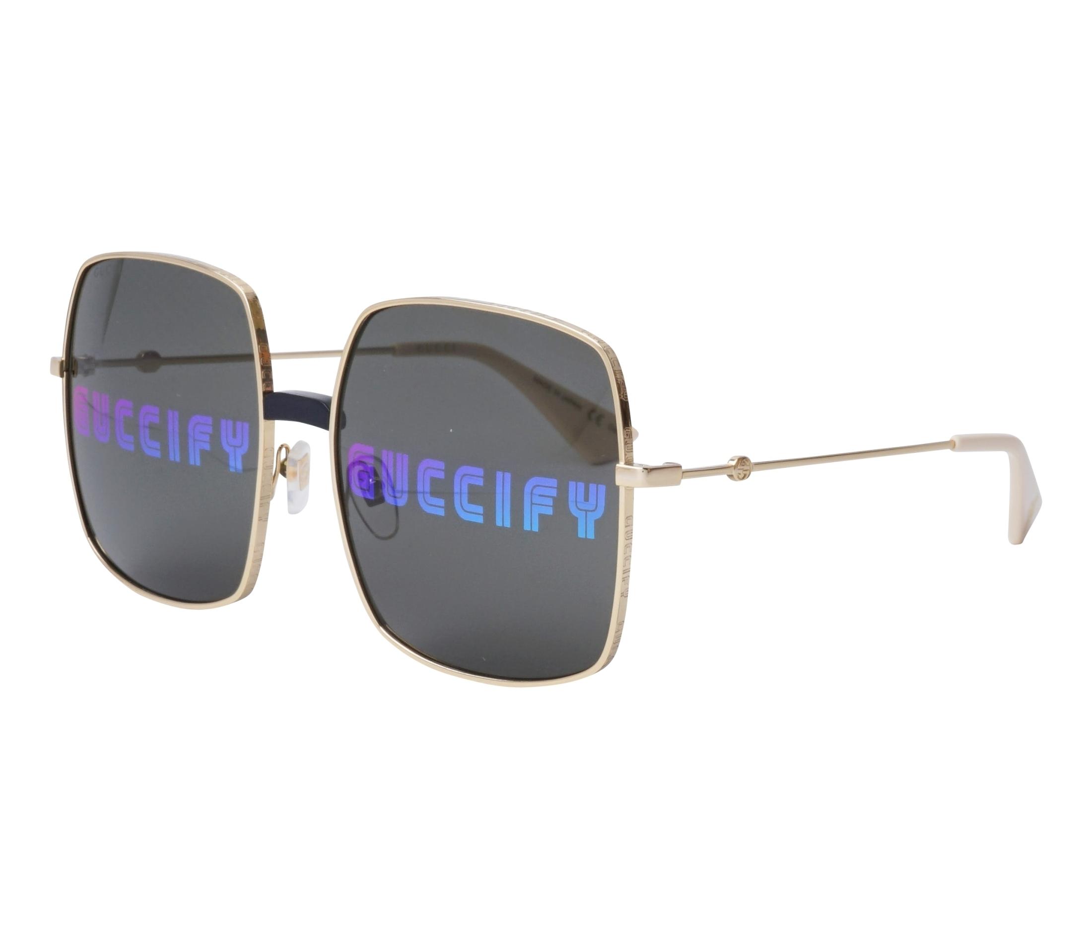 Gucci sunglasses GG-0414-S 002 60 17 Gold - 