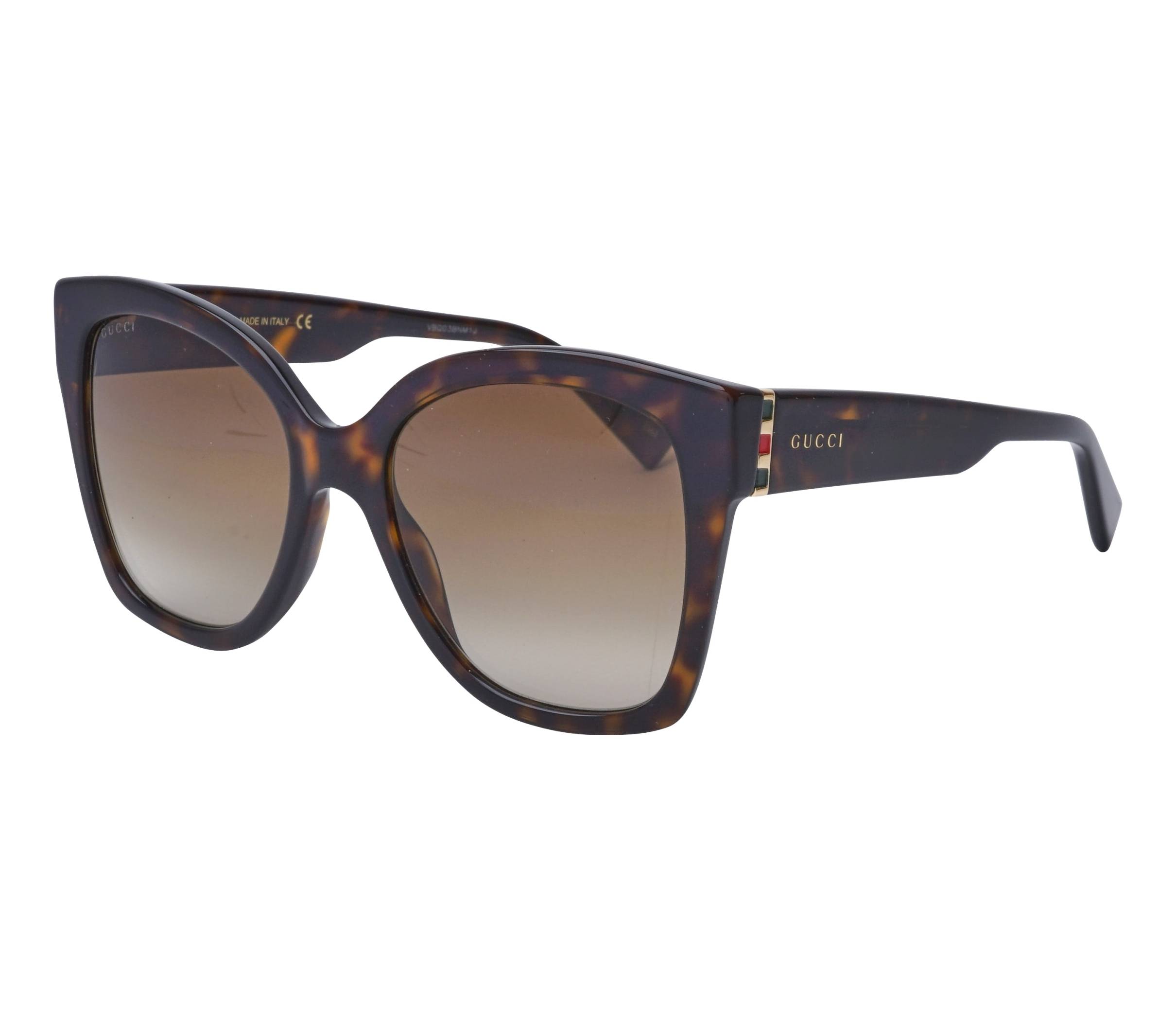 Gucci sunglasses GG-0459-S 002 54 19 Havana - 