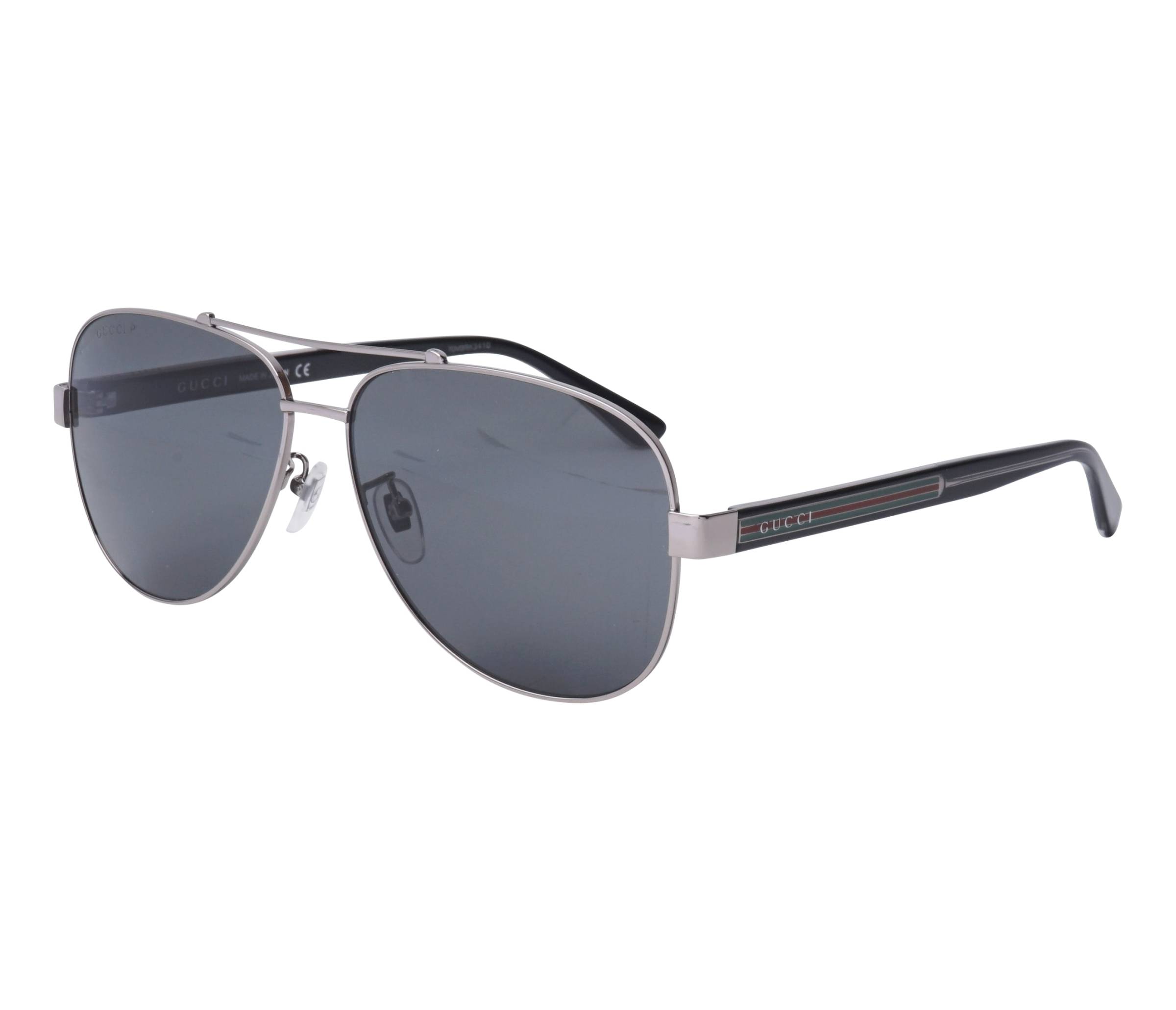 Gucci sunglasses GG-0528-S 007 63 14 RutheniumBlack - 