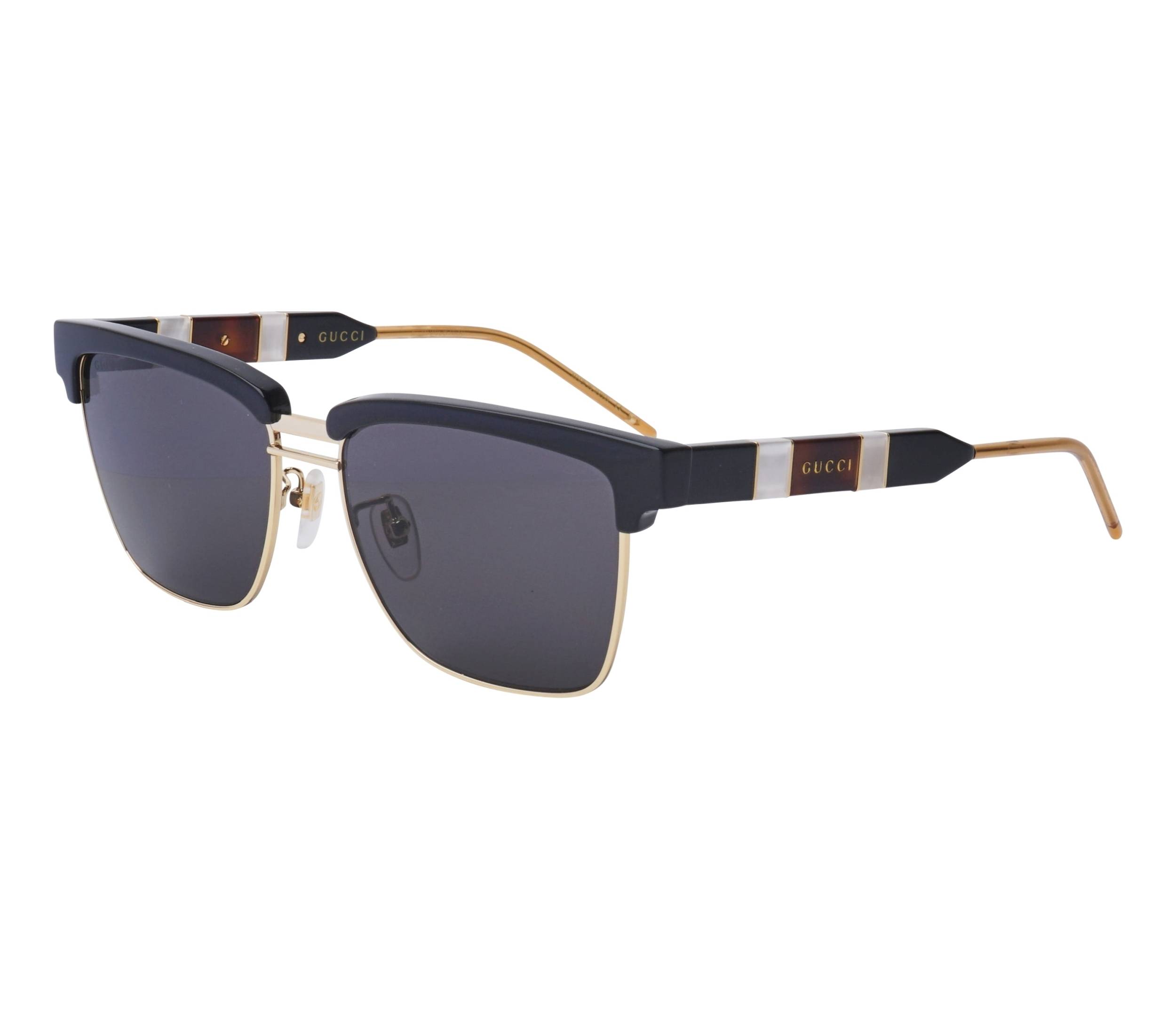 Gucci sunglasses GG-0603-S 001 56 16 BlackGold - 
