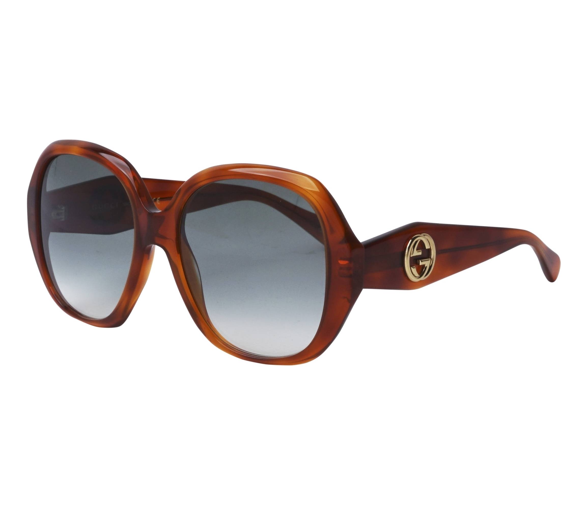 Gucci sunglasses GG-0796-S 003 56 18 Havana - 
