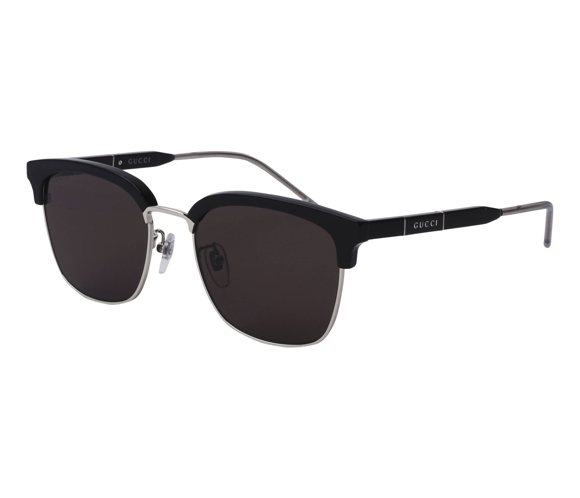 Gucci sunglasses GG-0846-SK 002 55 19 BlackSilver - 