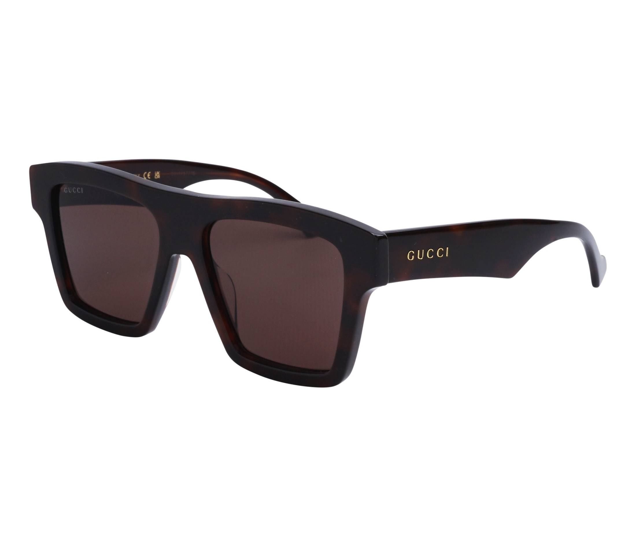 Gucci sunglasses GG0962S 011 55 17 Havana - 
