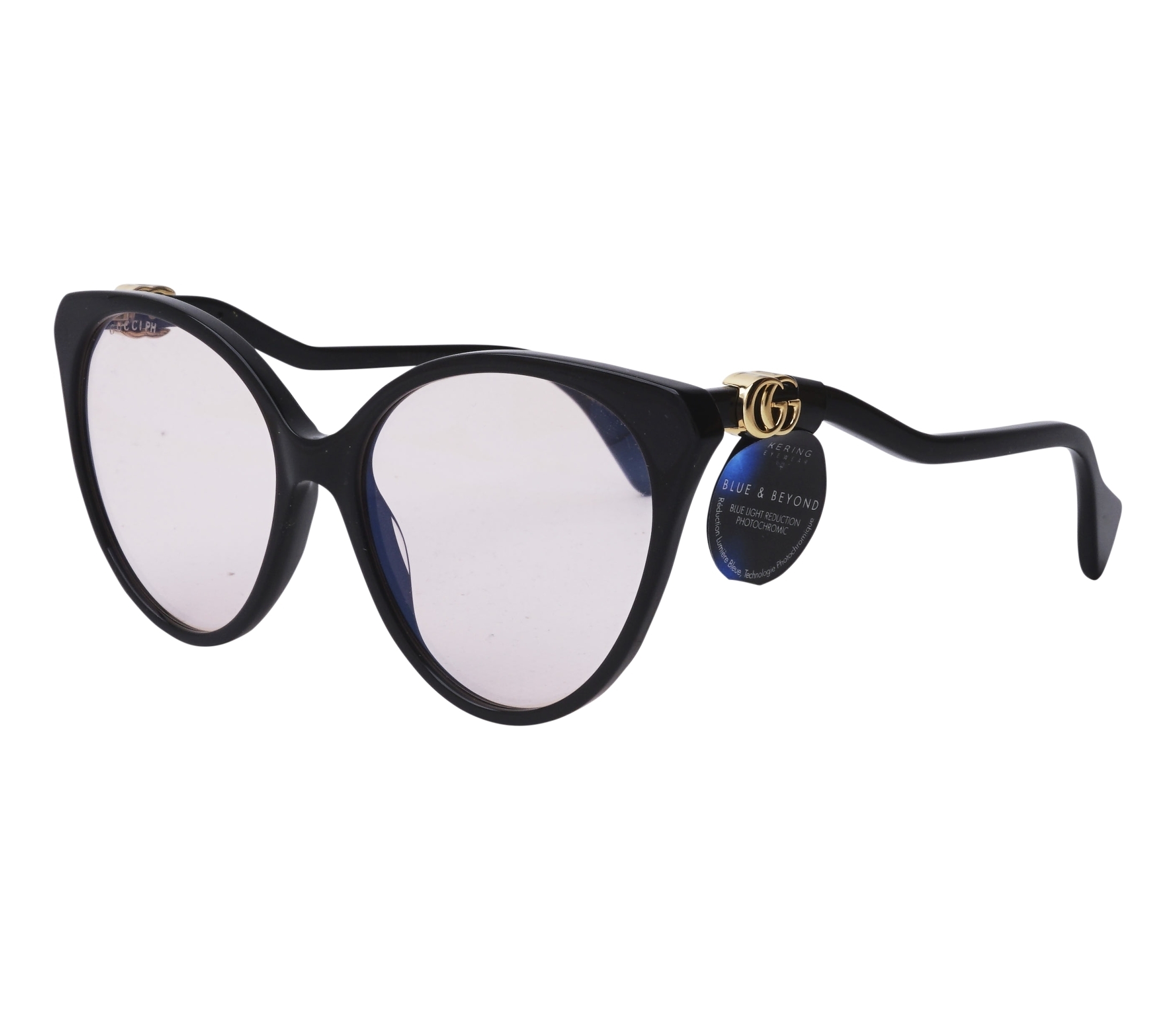 Gucci sunglasses GG1011S 005 57 17 Black - 
