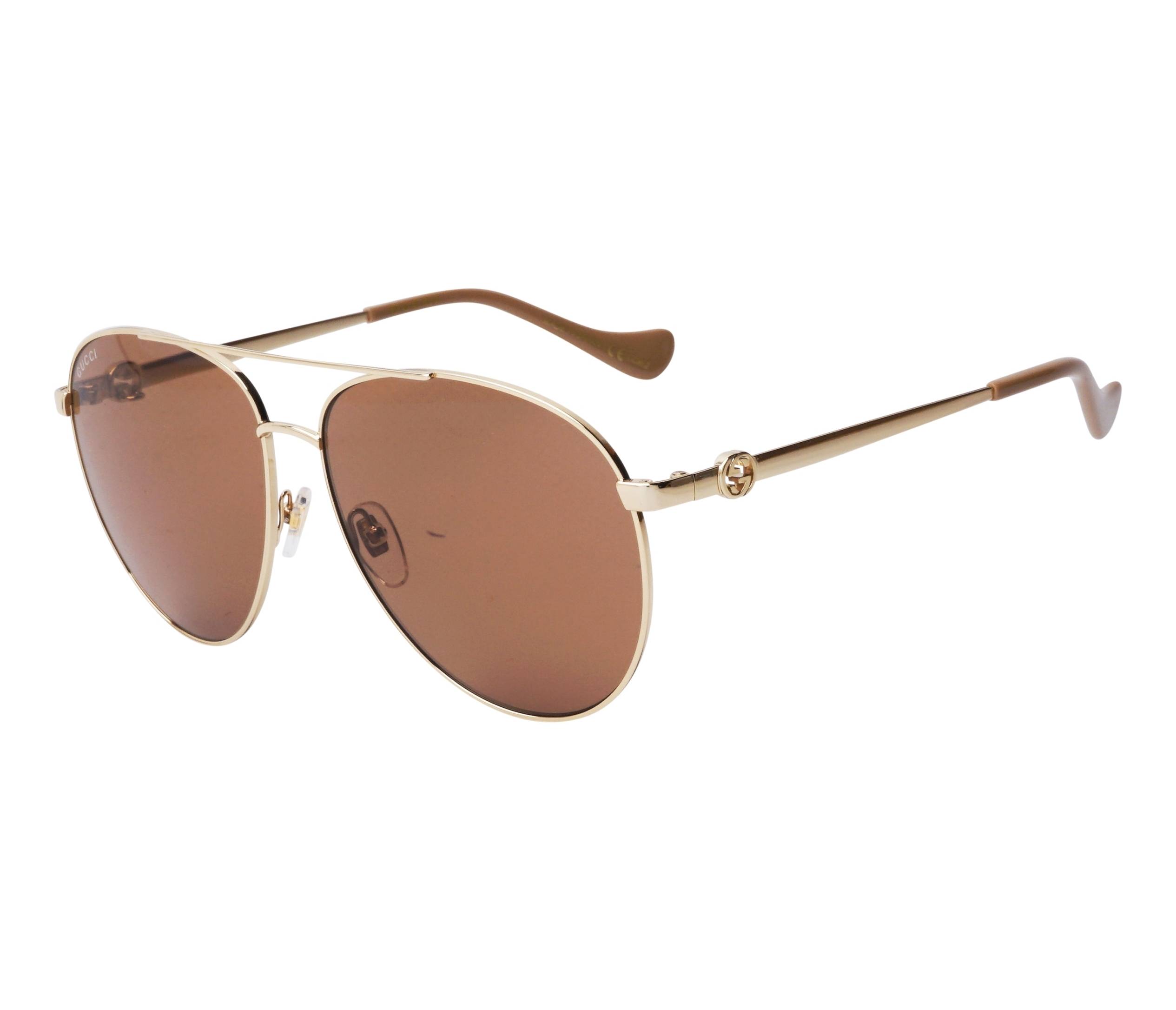 Gucci sunglasses GG1088S 004 61 14 Gold - 