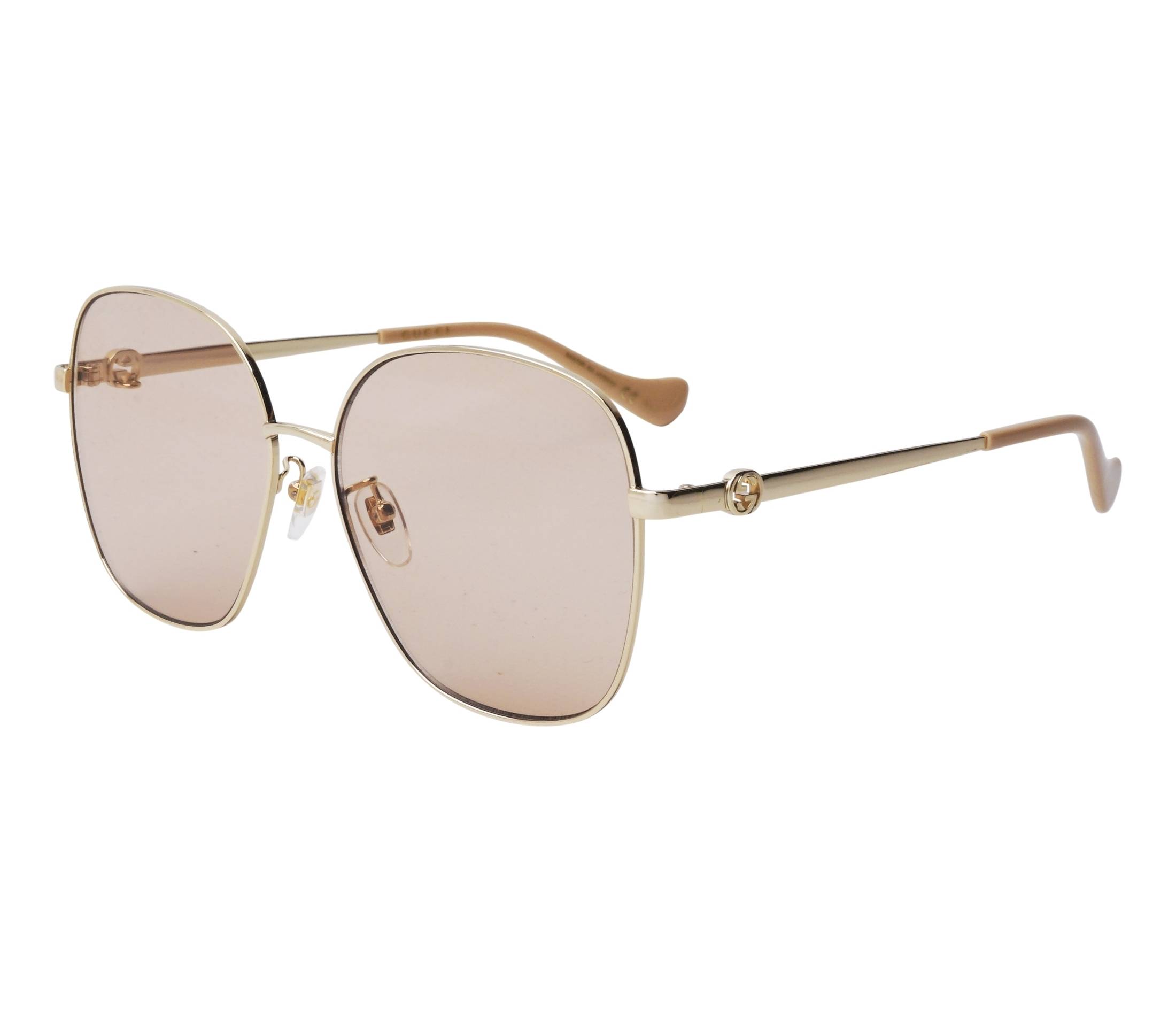 Gucci sunglasses GG1089SA 003 61 15 Gold - 