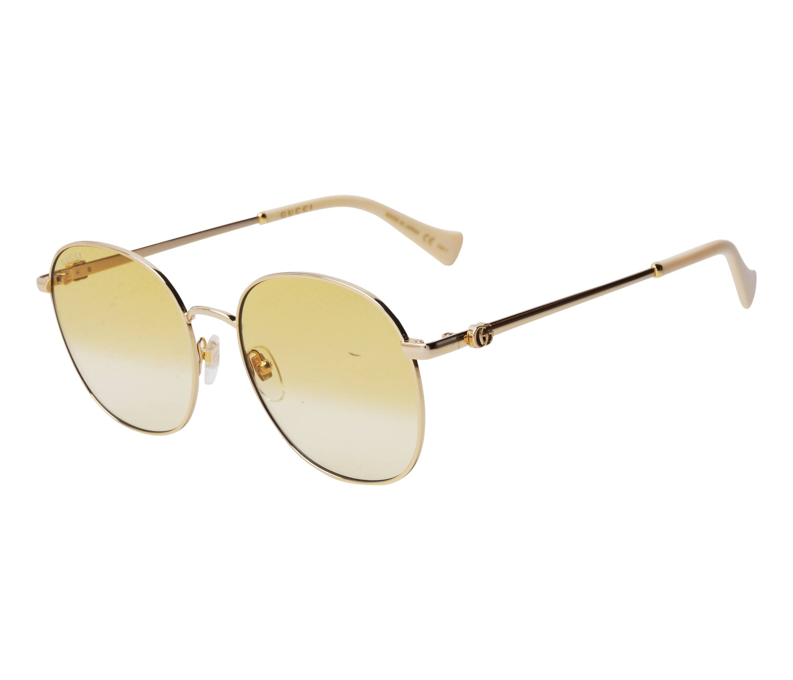 Gucci sunglasses GG1142S 003 56 19 Gold - 