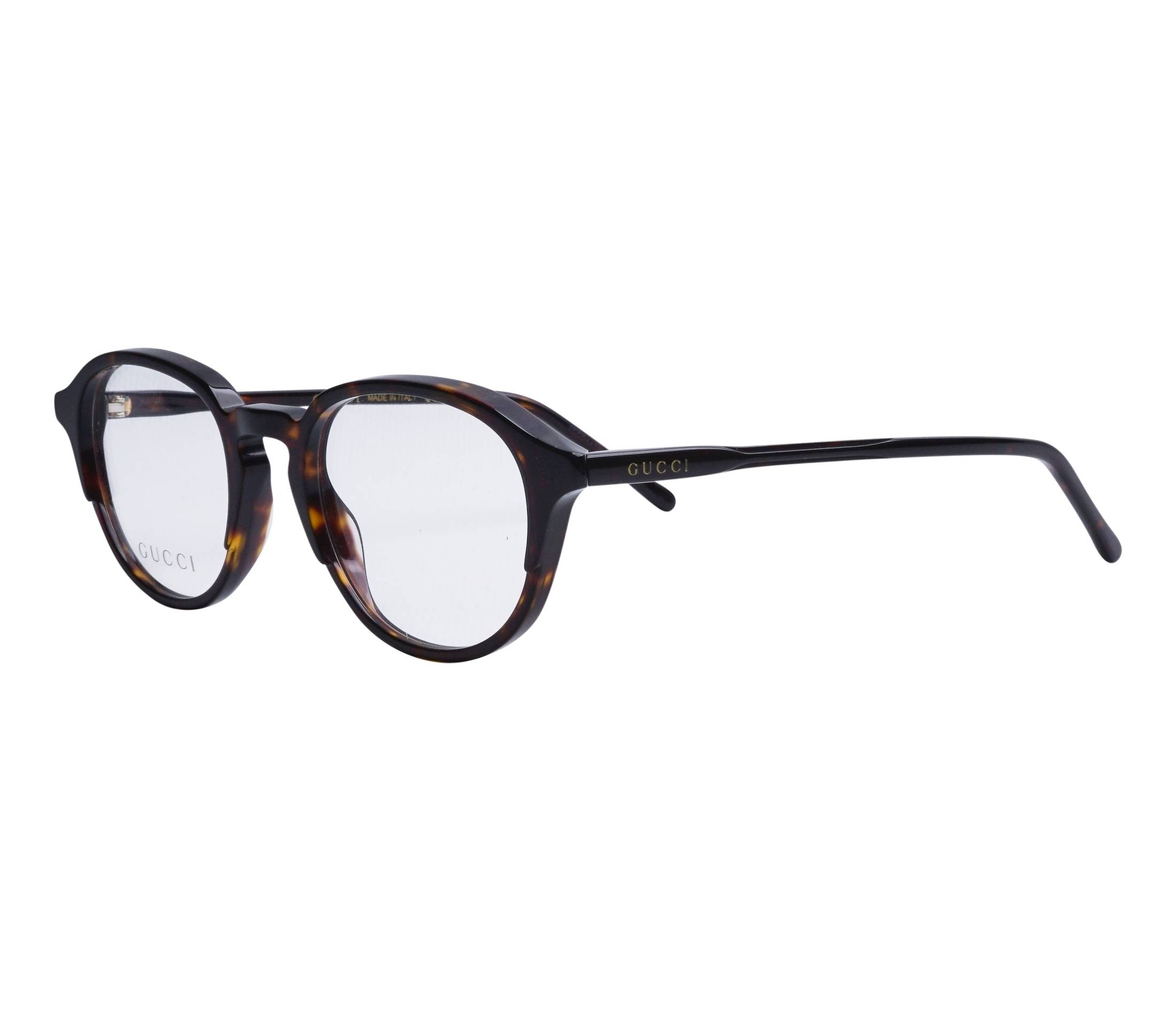 Gucci eyeglasses GG1212O 005 50 21 Havana - 