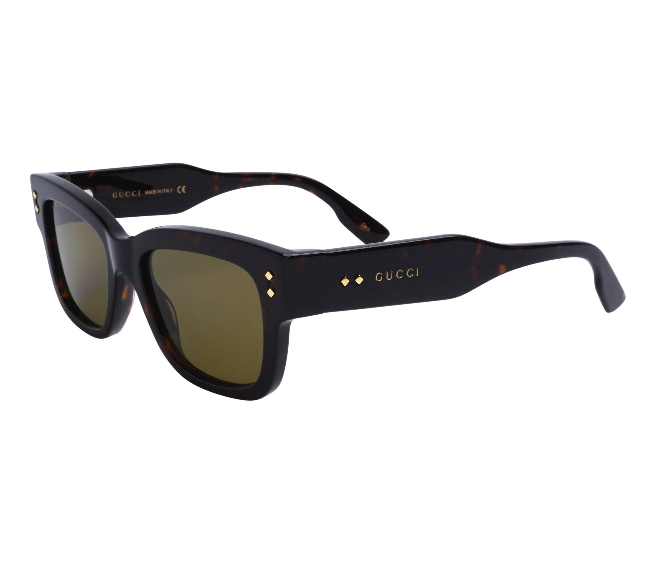 Gucci sunglasses GG1217S 002 53 20 Havana - 