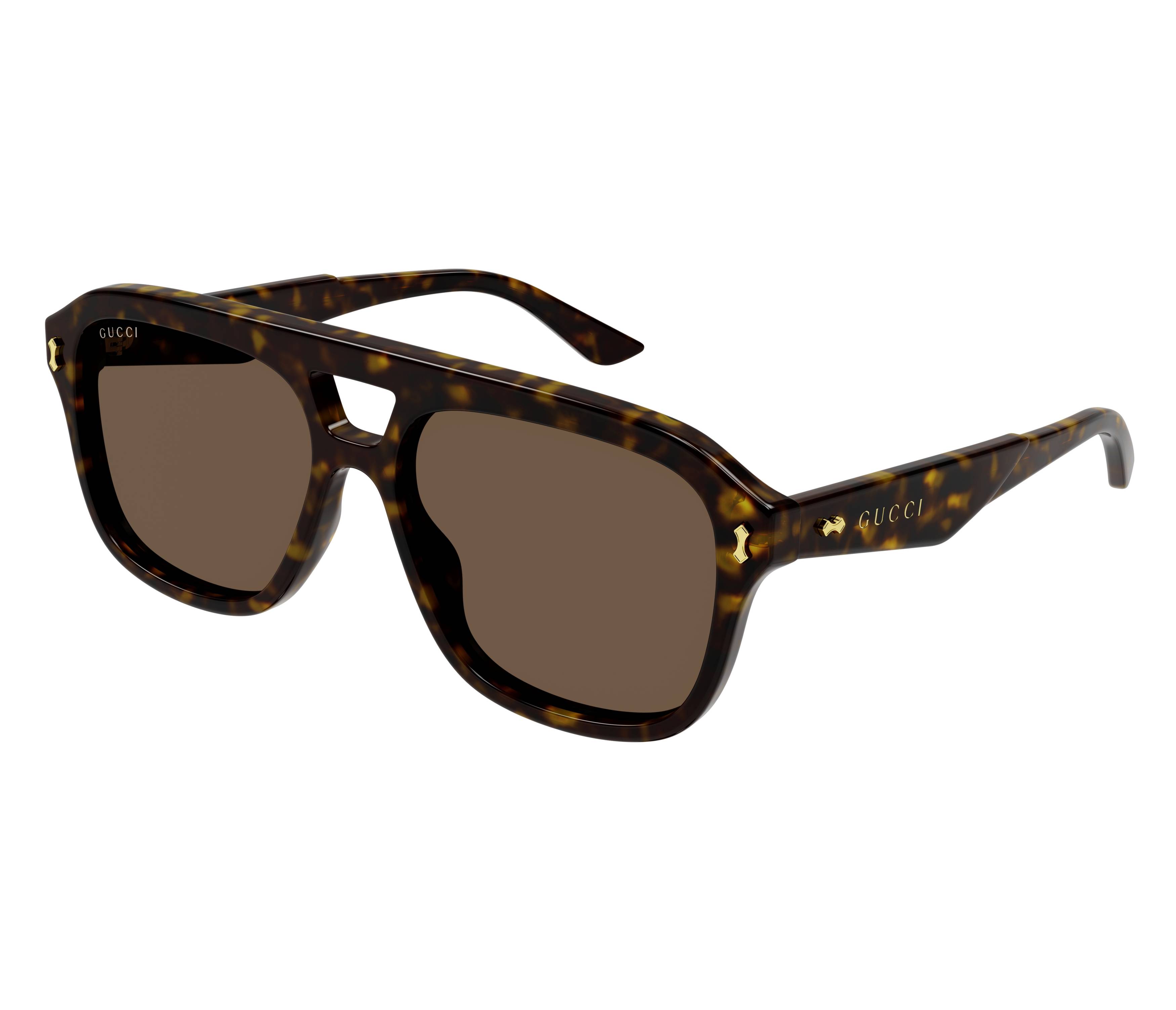Gucci sunglasses GG1263S 006 57 16 Havana - 