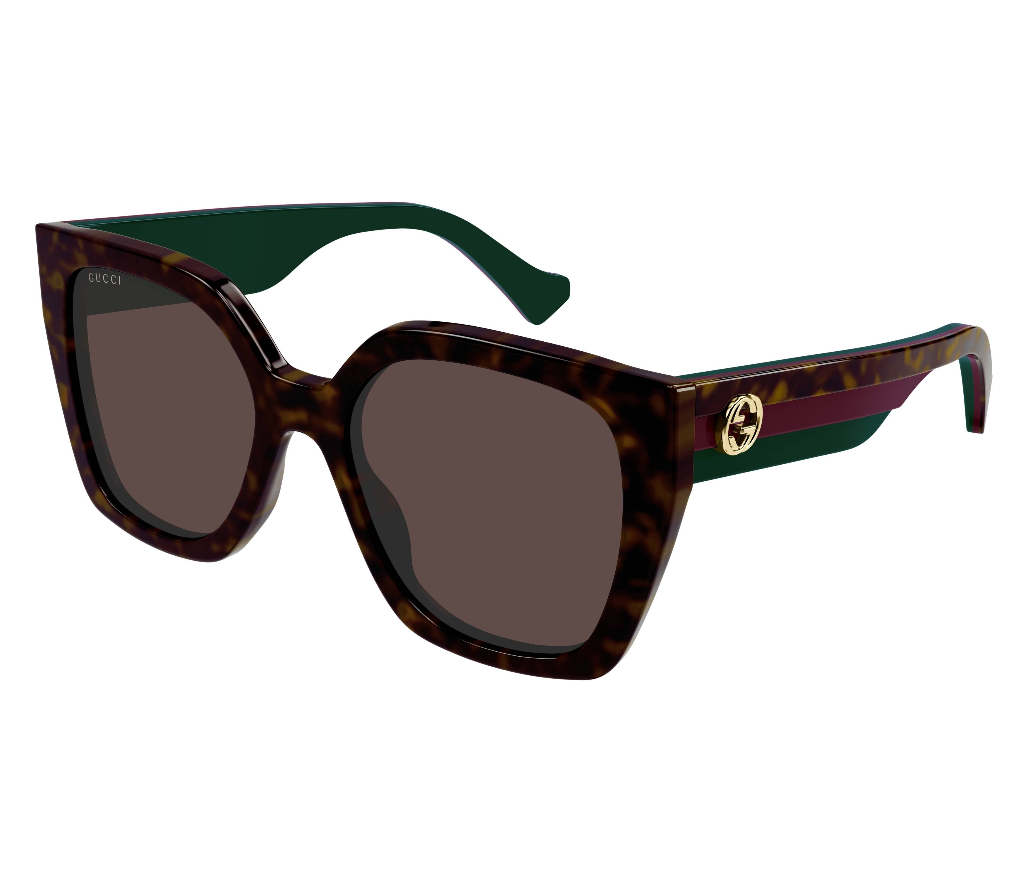 Gucci sunglasses GG1300S 002 55 19 Havana - 
