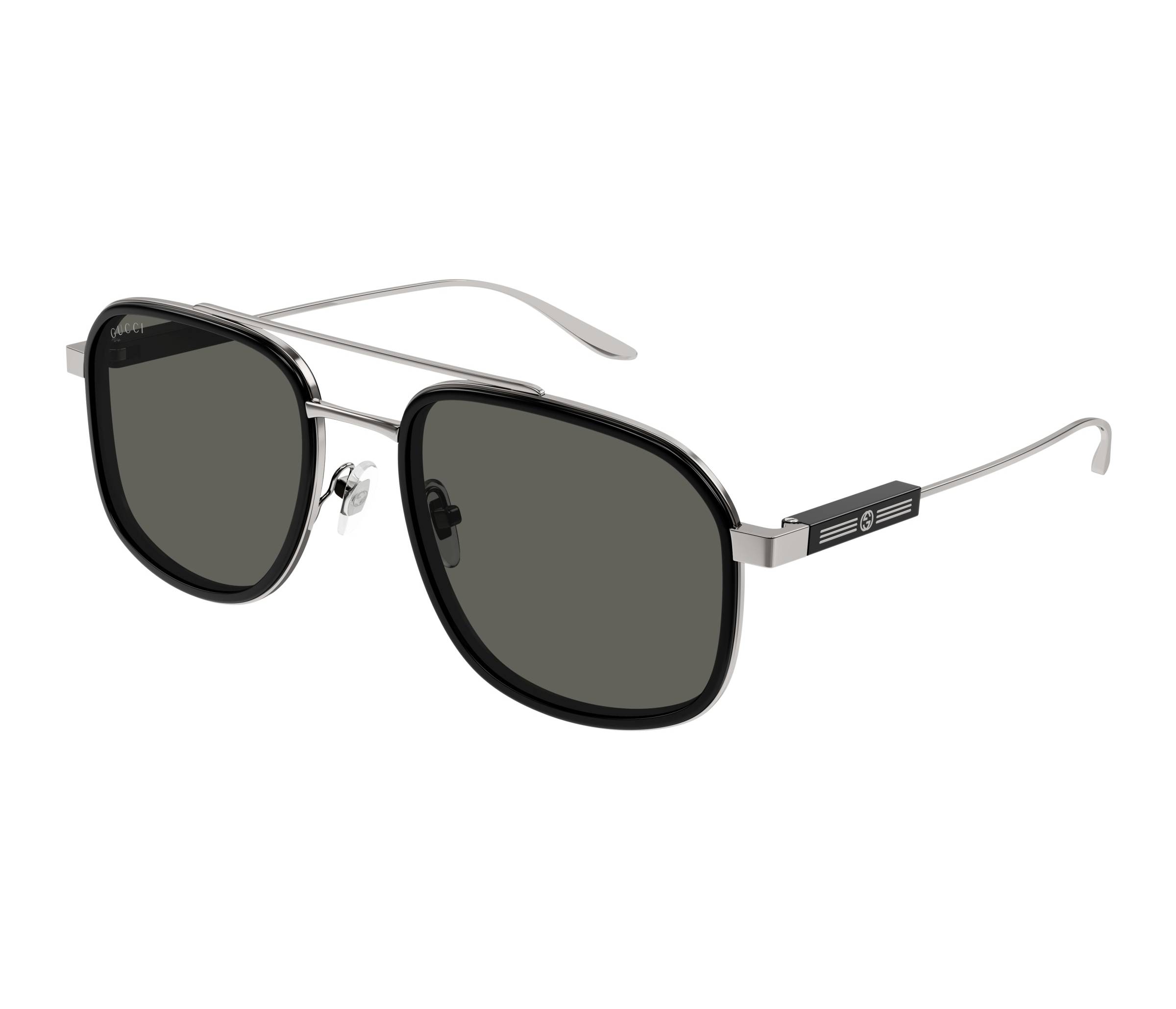Gucci sunglasses GG1310S 001 56 20 Ruthenium - 