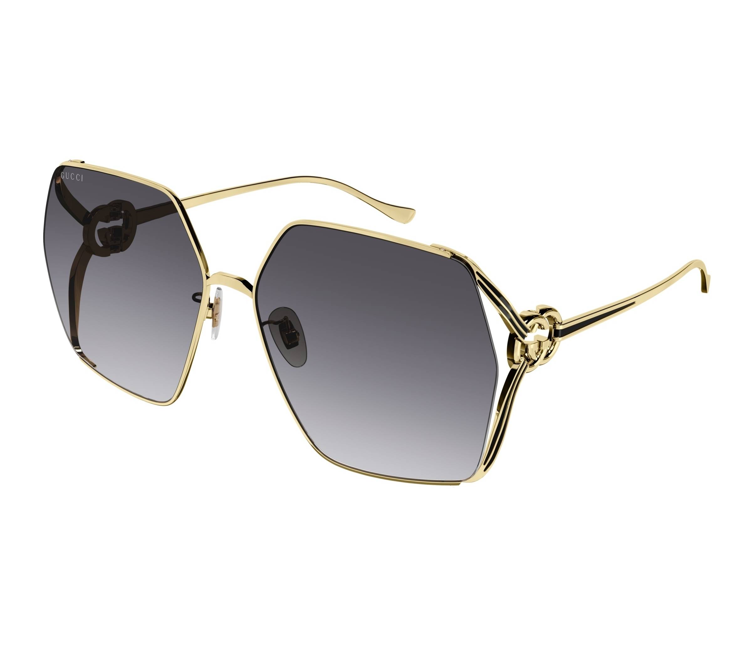 Gucci sunglasses GG1322SA 001 64 16 Gold - 