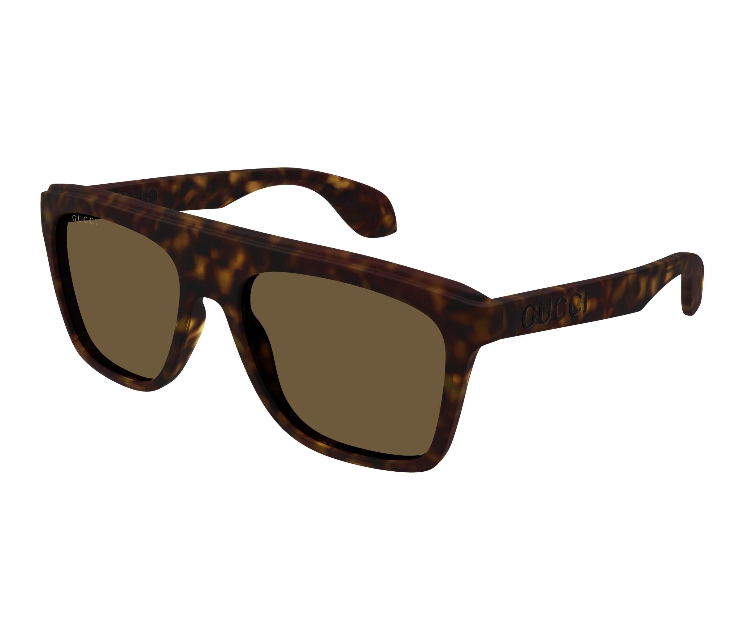 Gucci sunglasses GG1570S 002 57 18 Havana - 