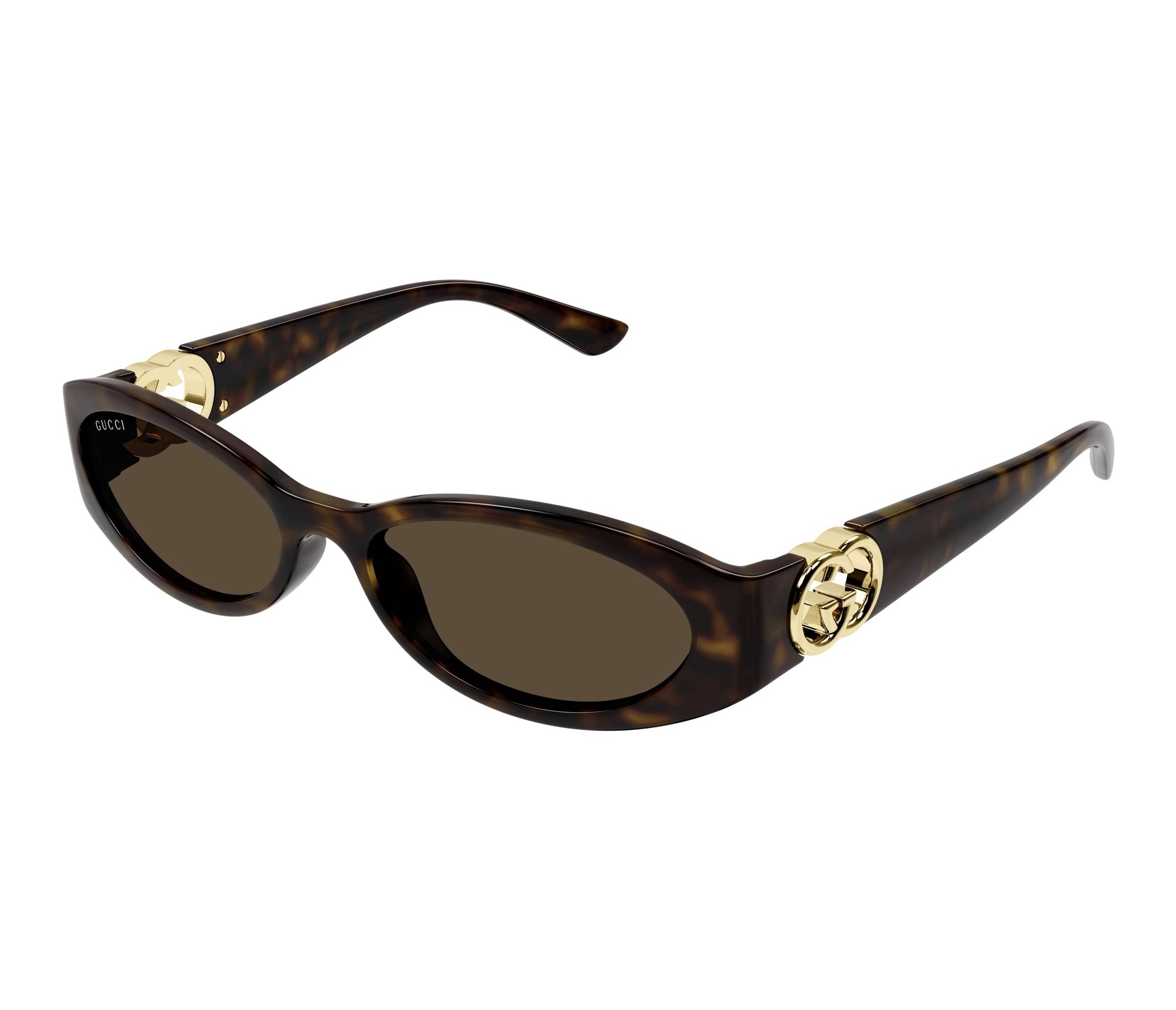 Gucci sunglasses GG1660S 002 54 16 Havana - 