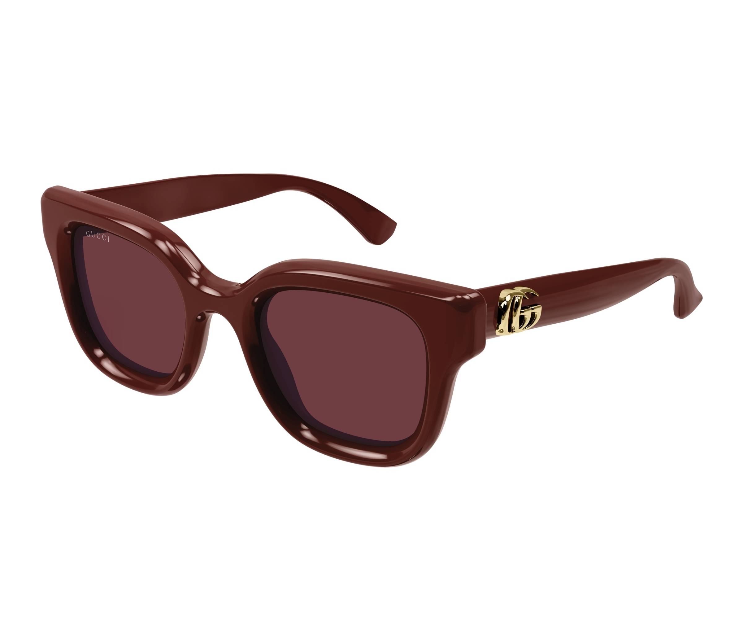Gucci sunglasses GG1828S 003 49 22 Burgundy - 
