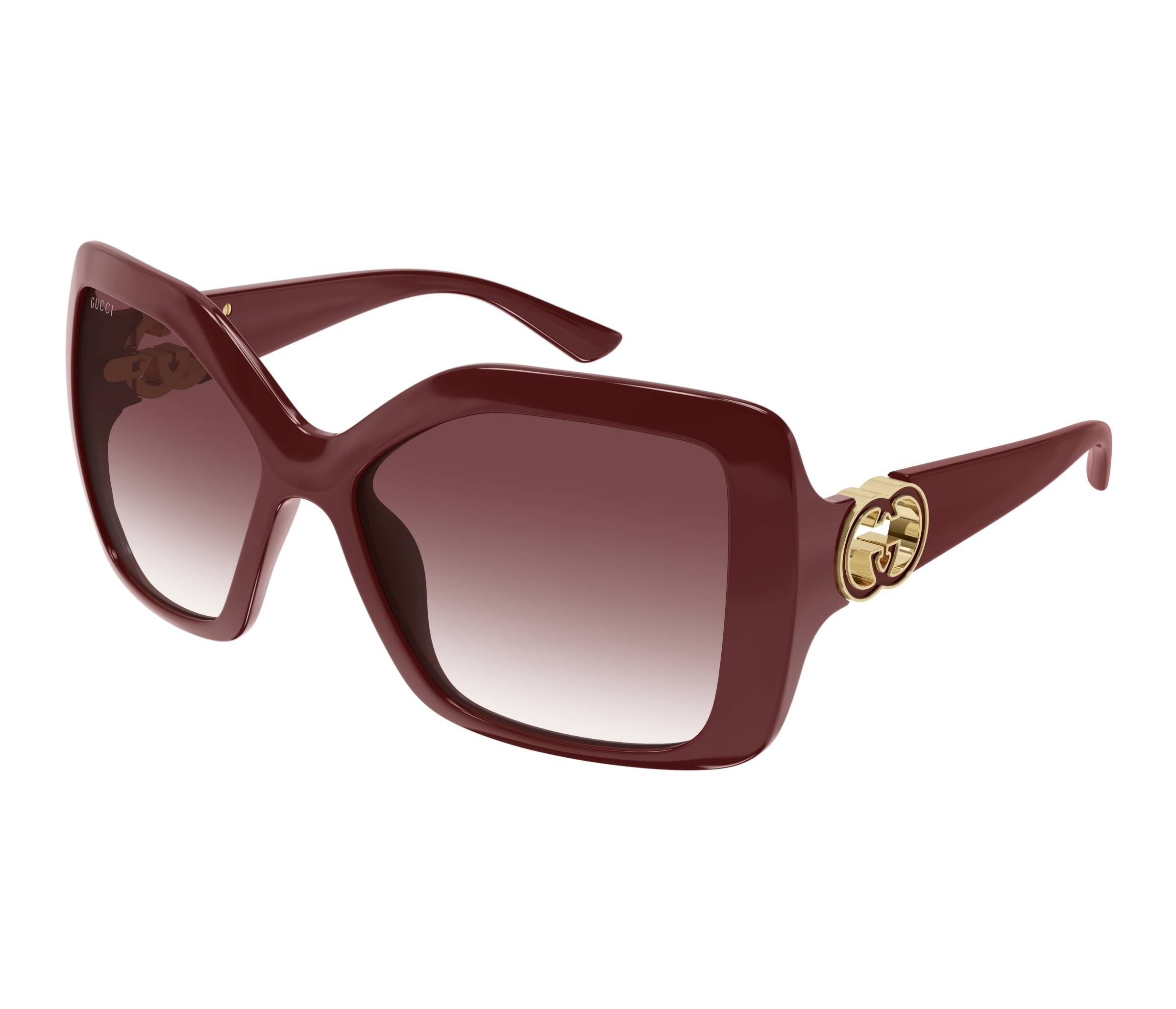 Gucci sunglasses GG2015S 002 59 16 Burgundy - 