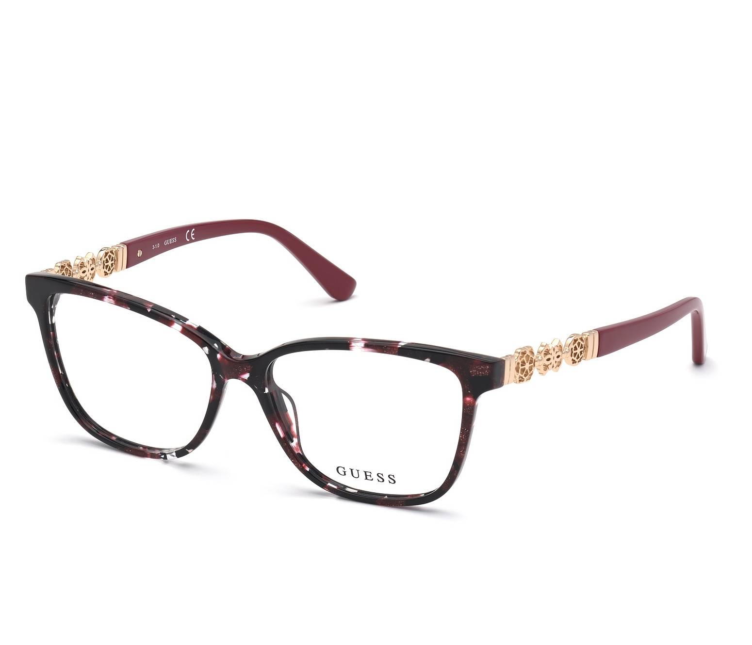 Guess eyeglasses GU-2832 071 52 14 CherryCherry - 
